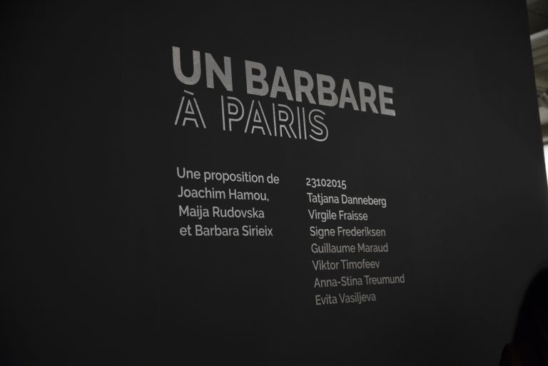 Fondation d’entreprise Ricard presents “A Barbarian in Paris”