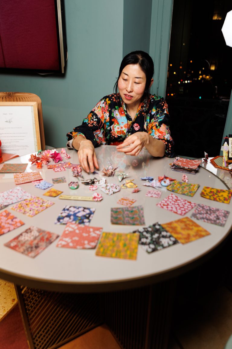 LANCEL PARIS Launches New Collection with the Origami Party