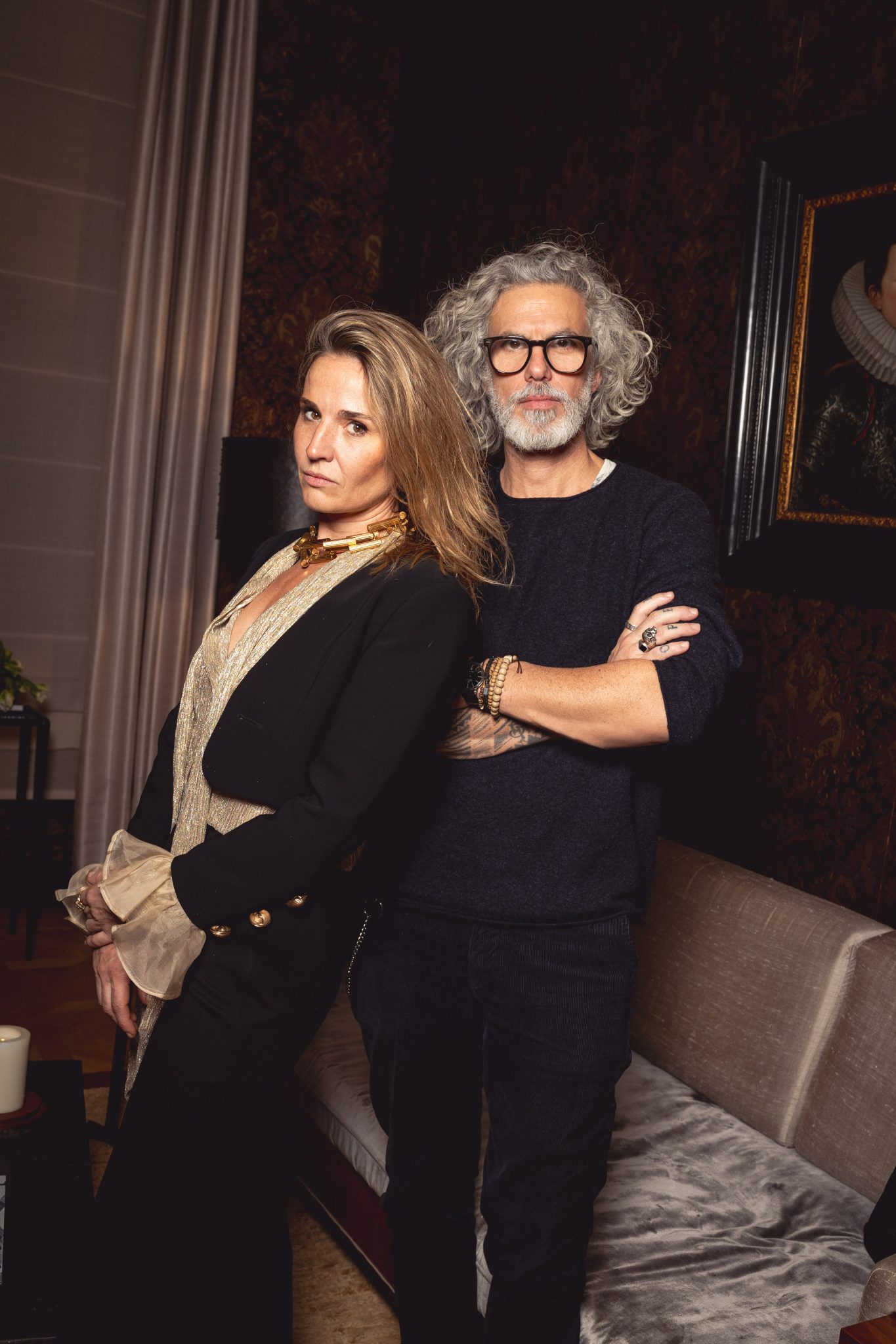  - Aline Hazarian ouvre les portes de son appartement parisien le temps d’un cocktail organisé par Jacqueline Terrebonne and Benoist F. Drut