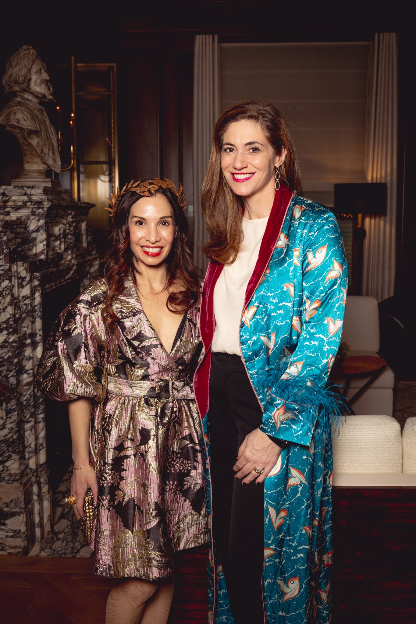  - Aline Hazarian ouvre les portes de son appartement parisien le temps d’un cocktail organisé par Jacqueline Terrebonne and Benoist F. Drut