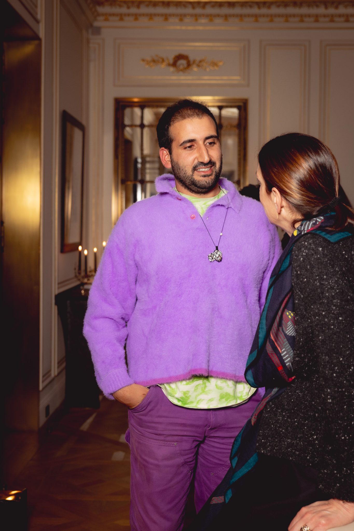  - Jacqueline Terrebone and Benoist F. Drut Co-Host a Cocktail Party at Aline Hazarian’s Parisian Apartment