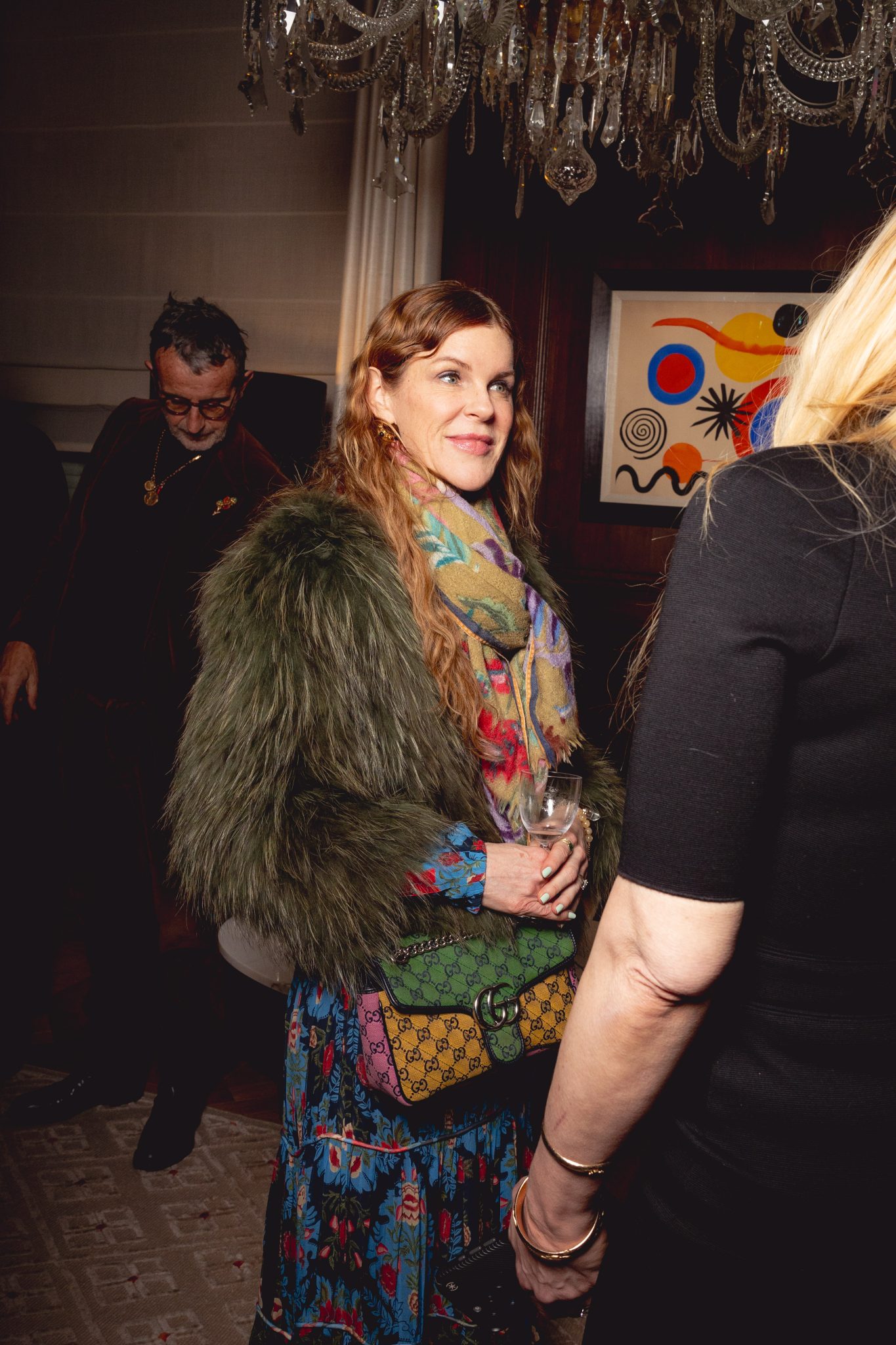  - Jacqueline Terrebone and Benoist F. Drut Co-Host a Cocktail Party at Aline Hazarian’s Parisian Apartment