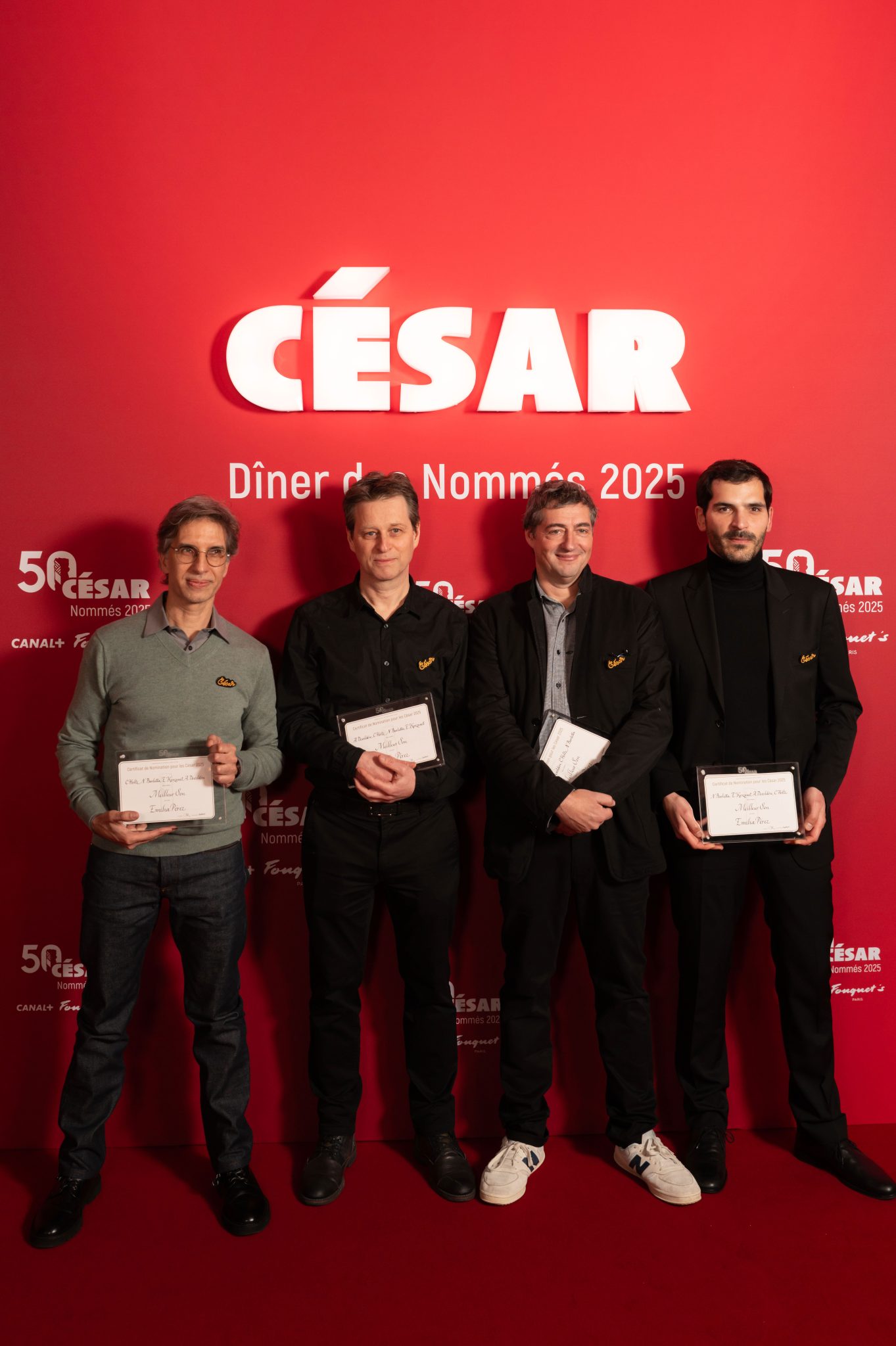 - Le Dîner des Nommés 2025 : un avant-goût des César au Fouquet’s