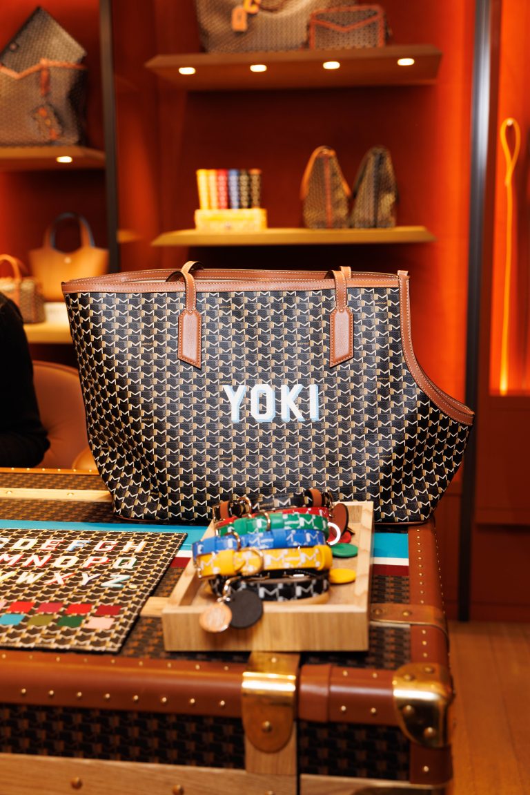 Moynat lance sa collection exclusive pour animaux au Bon Marché