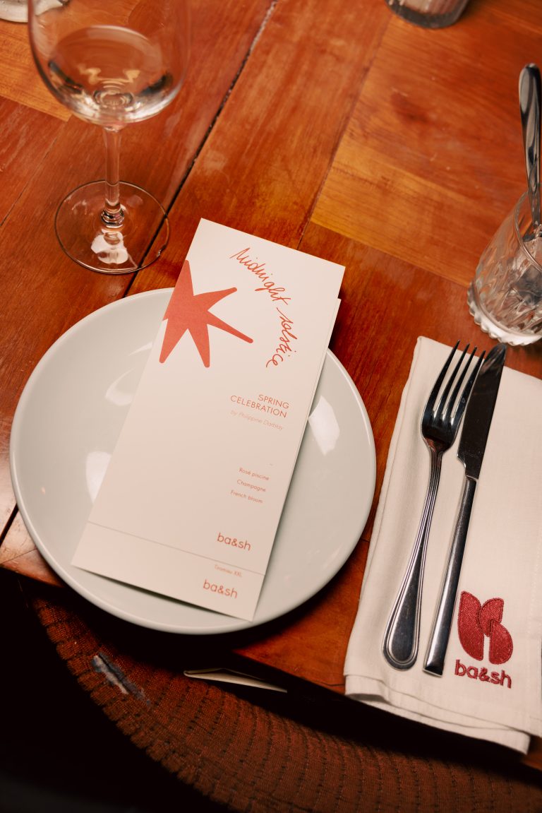 Philippine Darblay Hosts a Festive Dinner for ba&sh