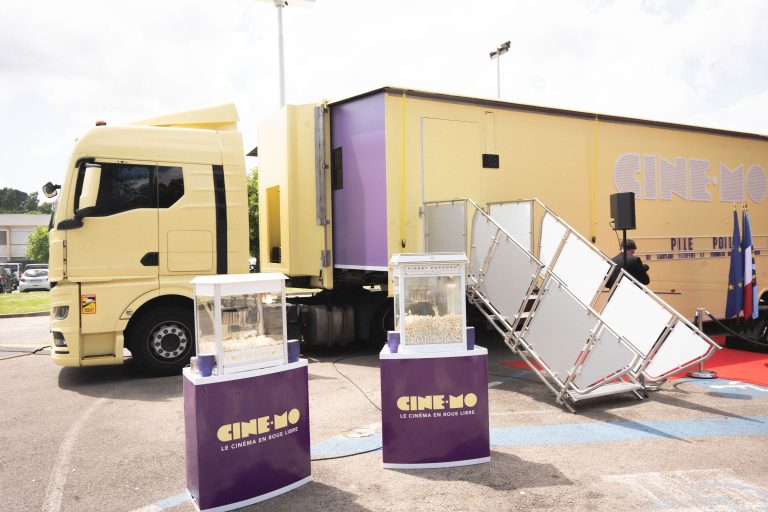 The Art Explora Foundation and CANAL+  Launch The CinéMo, a Travelling Cinema