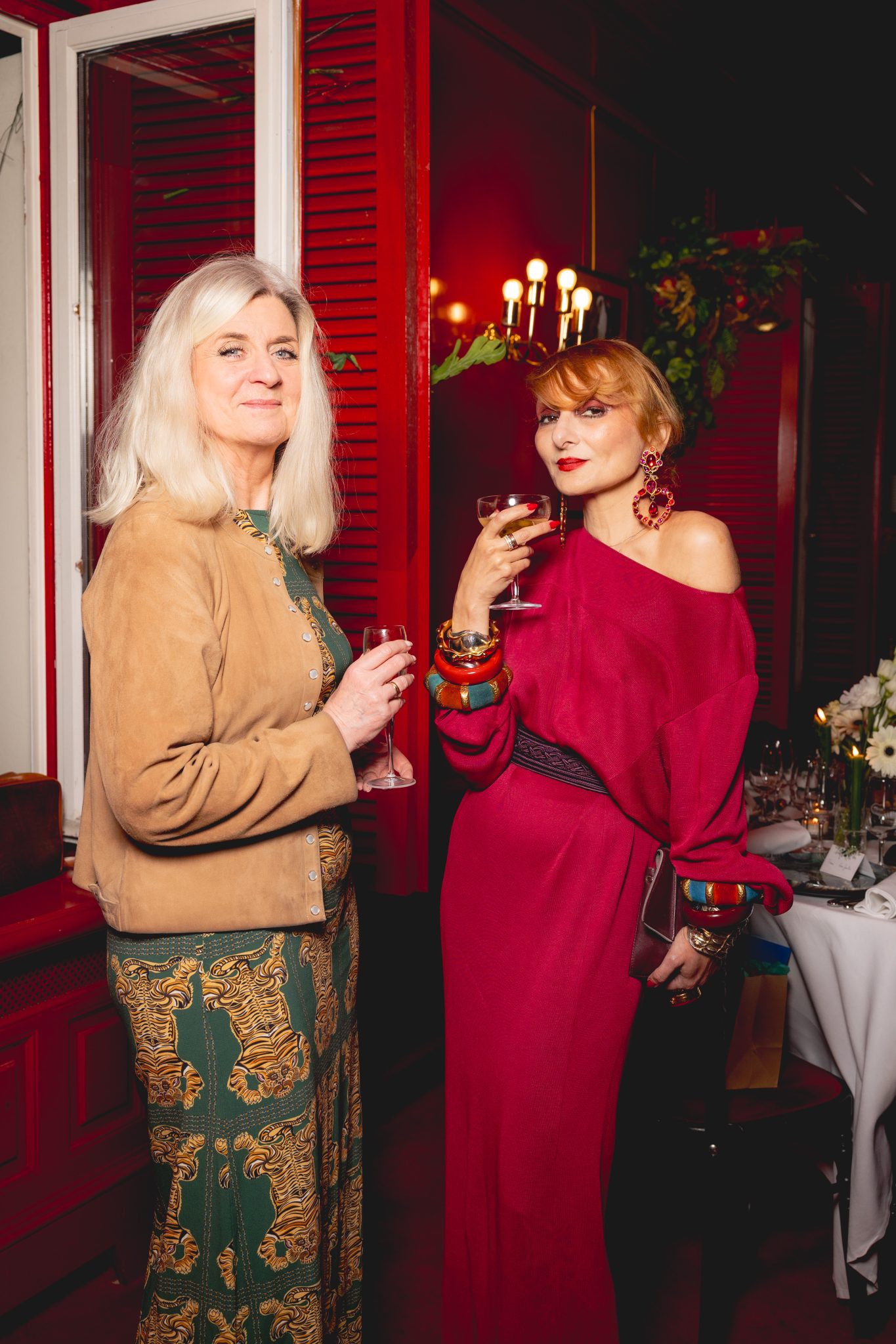  - Inès-Olympe Mercadal and Jean-Paul Veison Marcelli Co-Host a Private Dinner at Castel