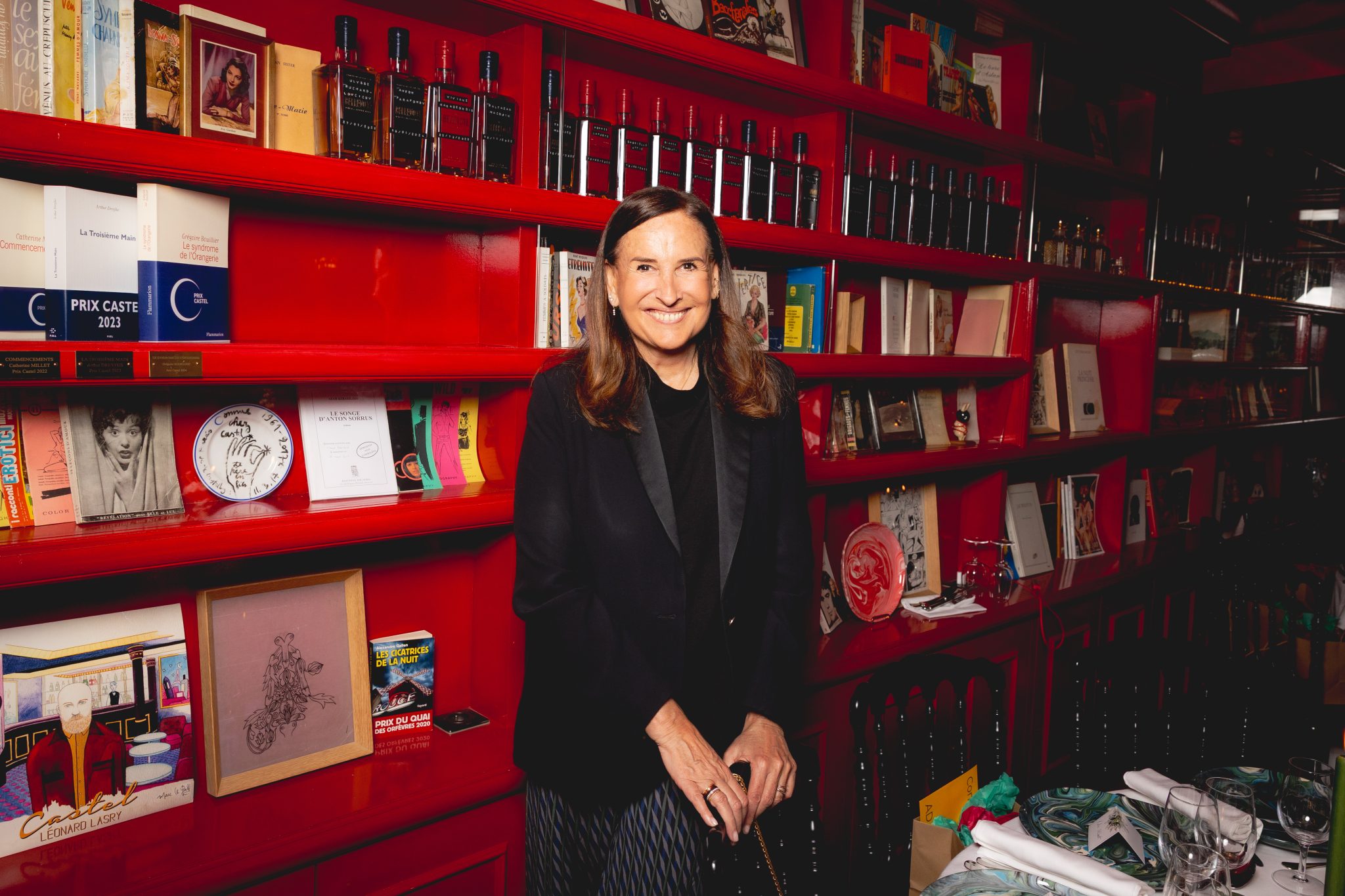  - Inès-Olympe Mercadal and Jean-Paul Veison Marcelli Co-Host a Private Dinner at Castel