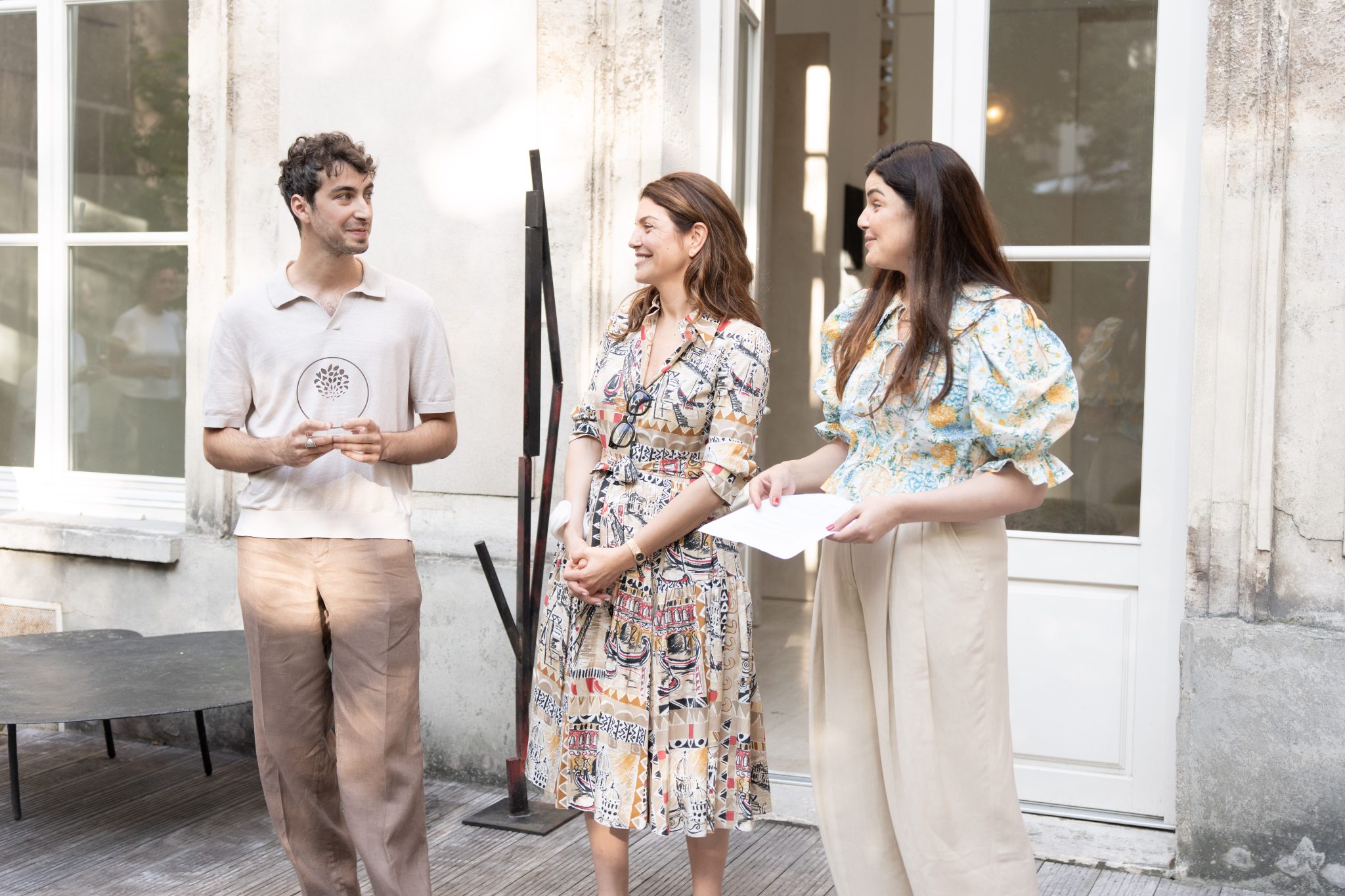  - La remise du prix Artistique de Maison Pariente à la Galerie Amélie Maison d’Art