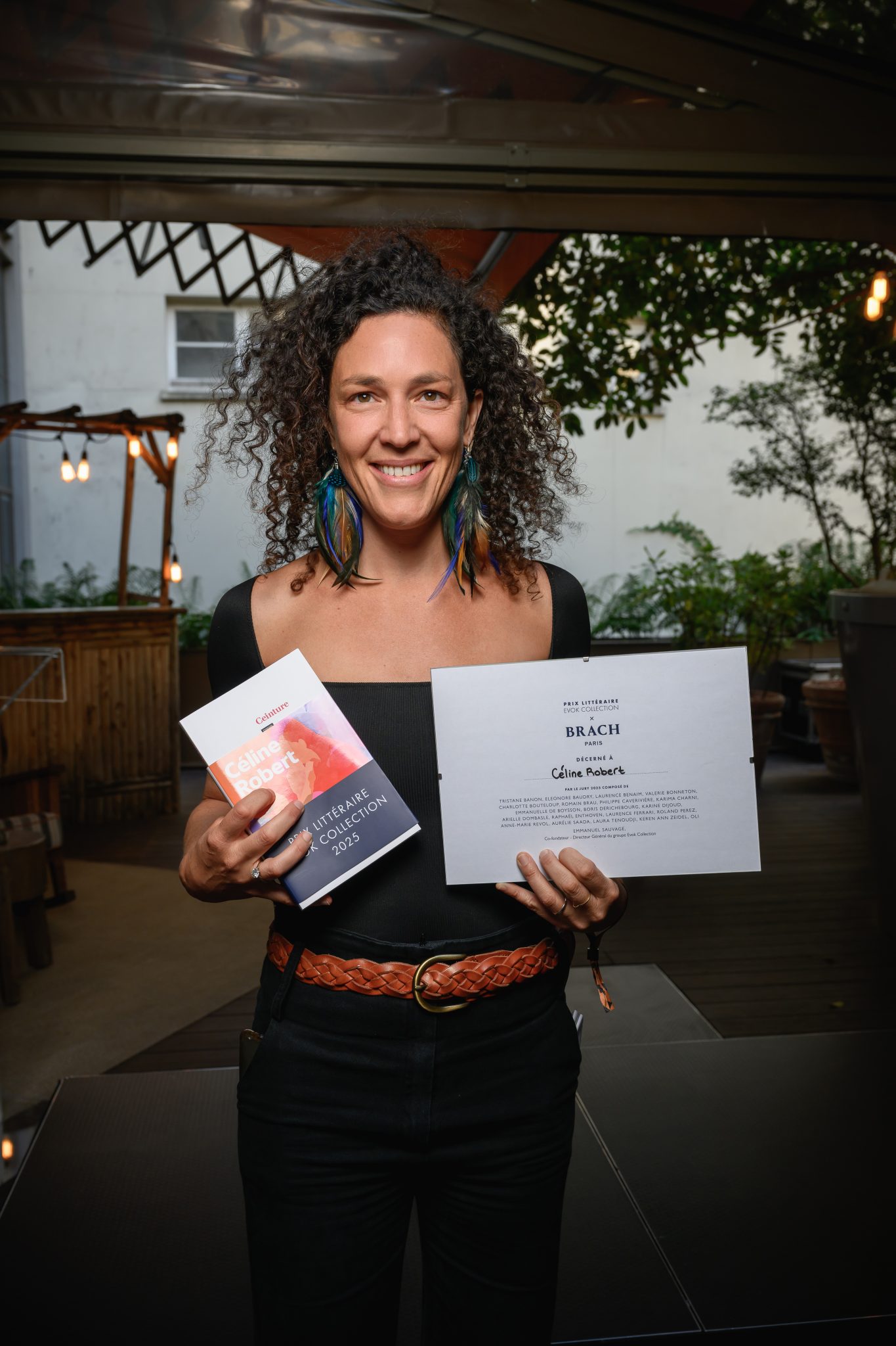  - Céline Robert remporte le Prix littéraire Evok Collection 2025 