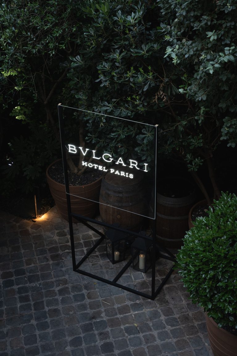 The Bvlgari Hotel’s Garden: An Oasis Amidst Paris Fashion Week