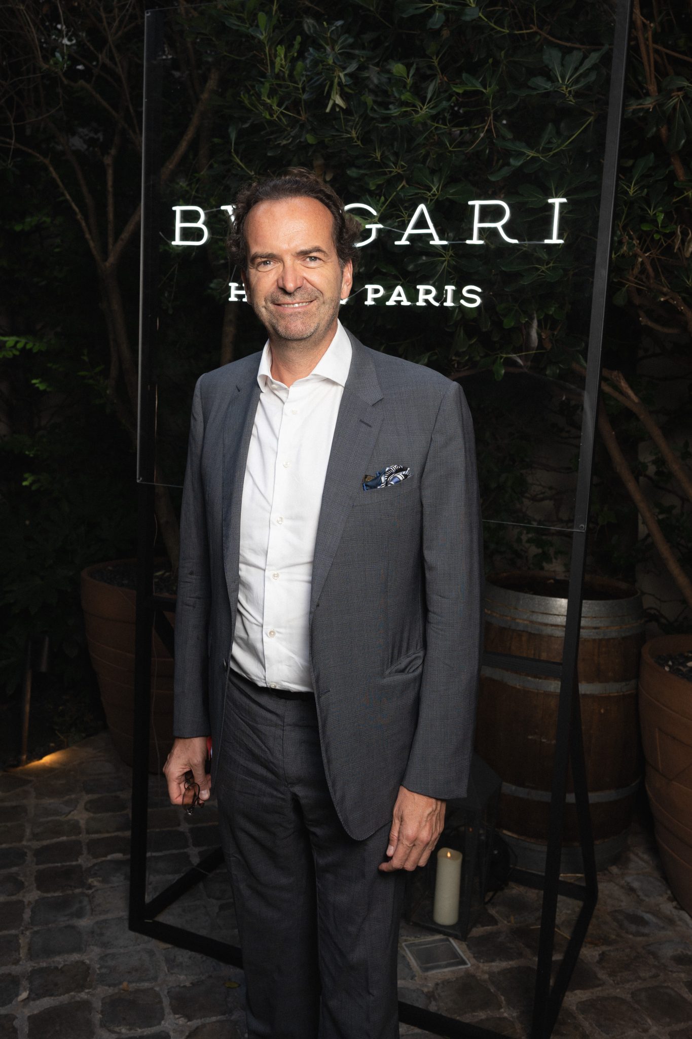  - Le jardin du Bvlgari Hôtel, îlot de fraîcheur de la Fashion Week