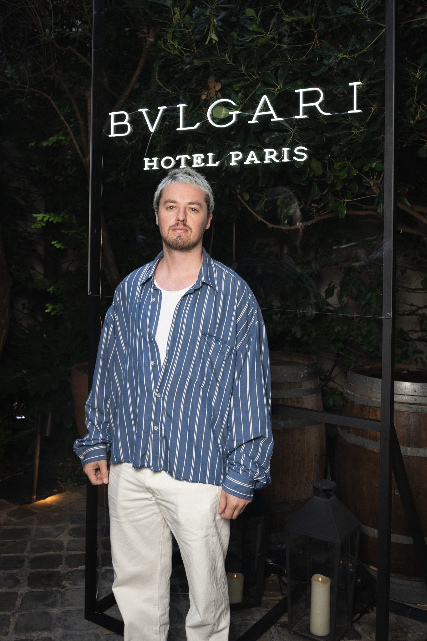  - Le jardin du Bvlgari Hôtel, îlot de fraîcheur de la Fashion Week