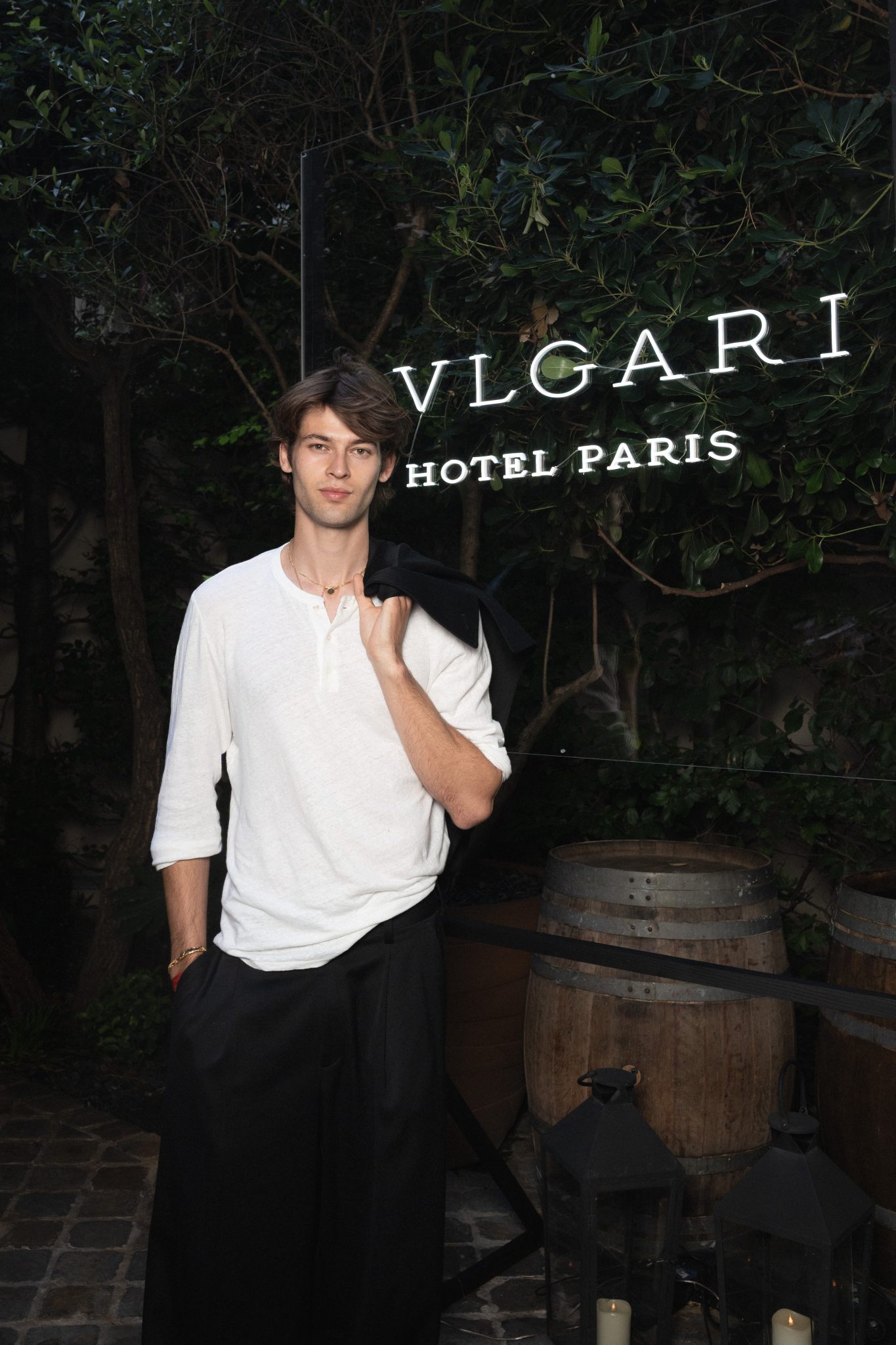  - Le jardin du Bvlgari Hôtel, îlot de fraîcheur de la Fashion Week