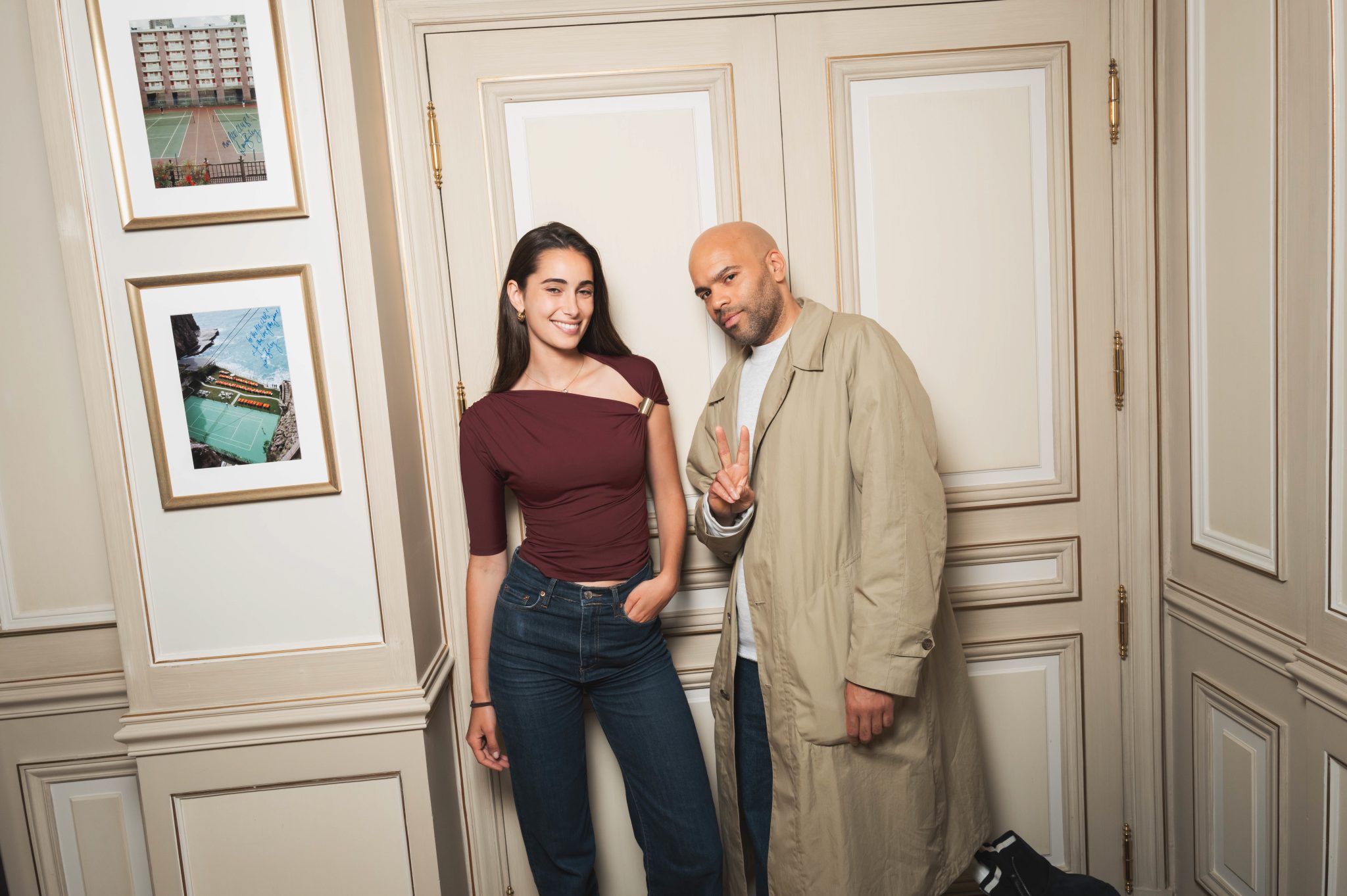  - The Ace Club et Le Meurice jouent un coup gagnant lors des Internationaux de tennis