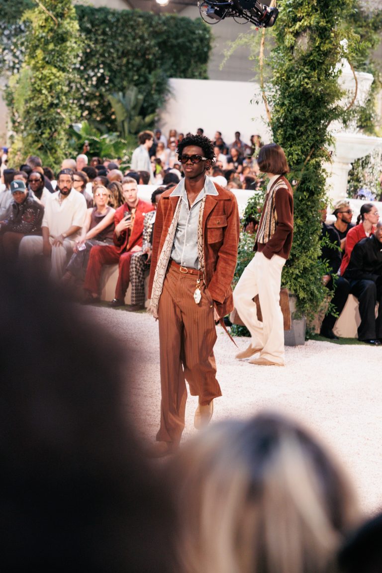 Amiri’s Luxurious French Garden Blooms at Carreau du Temple