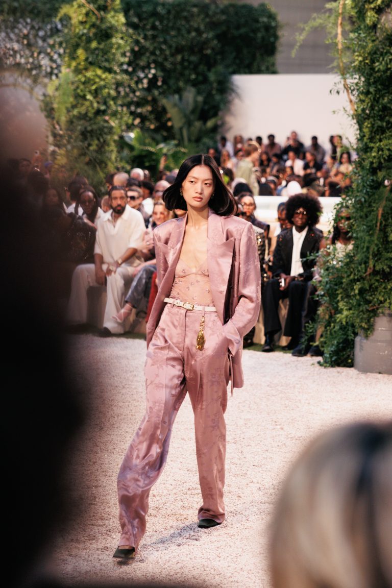 Amiri’s Luxurious French Garden Blooms at Carreau du Temple