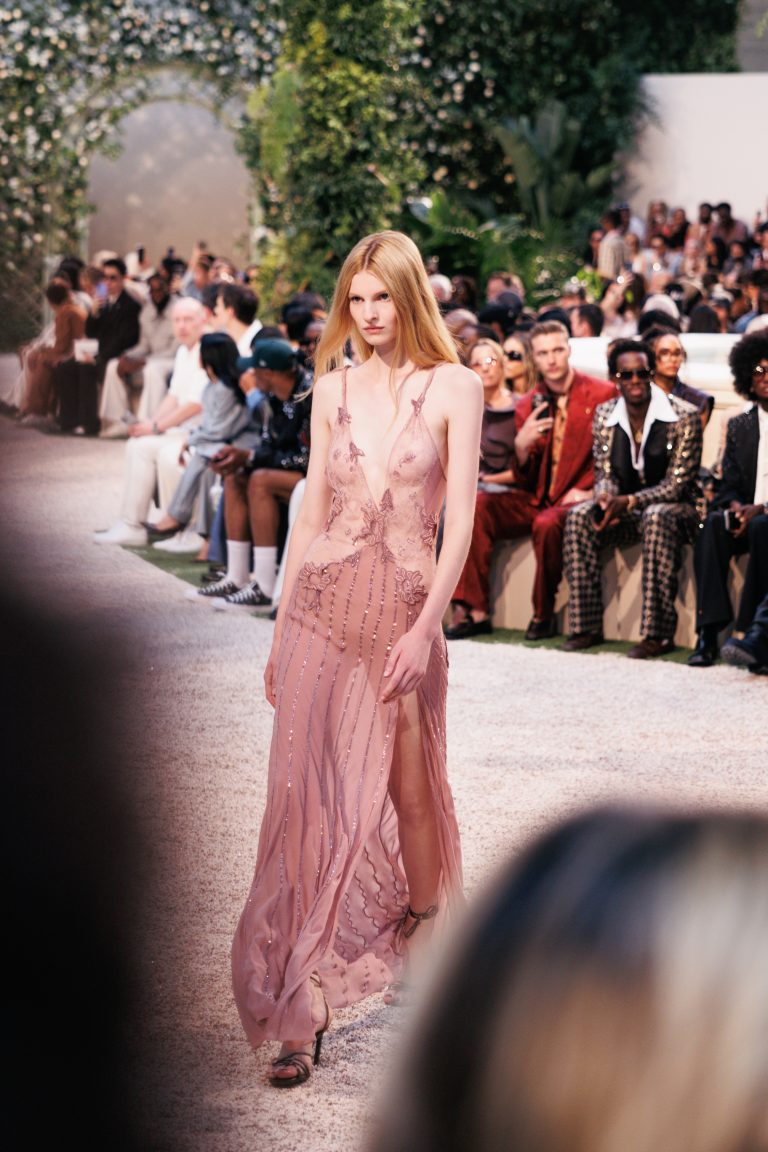 Amiri’s Luxurious French Garden Blooms at Carreau du Temple