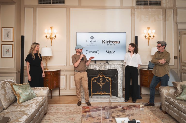  - L’Opéra de Paris, Ledger & Kiritosu Studio redéfinissent l’Art à l’ère de la haute technologie en collaboration avec Le Meurice