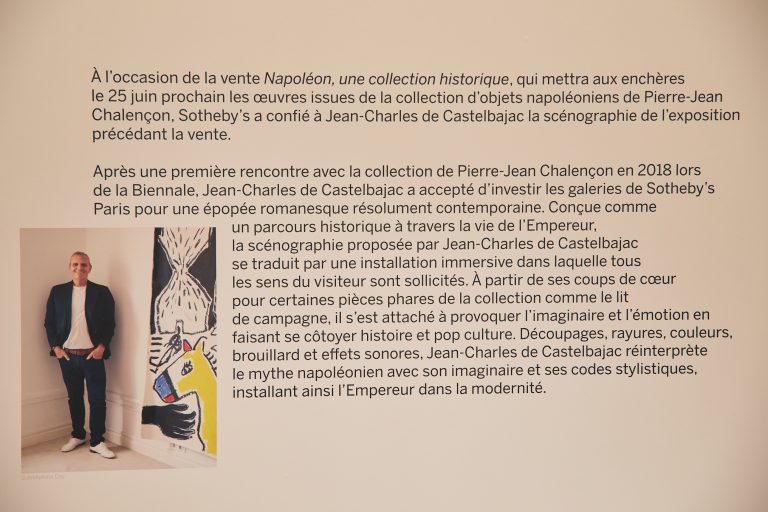  - Sotheby’s met en vente une collection exceptionnelle d’objets Napoléoniens