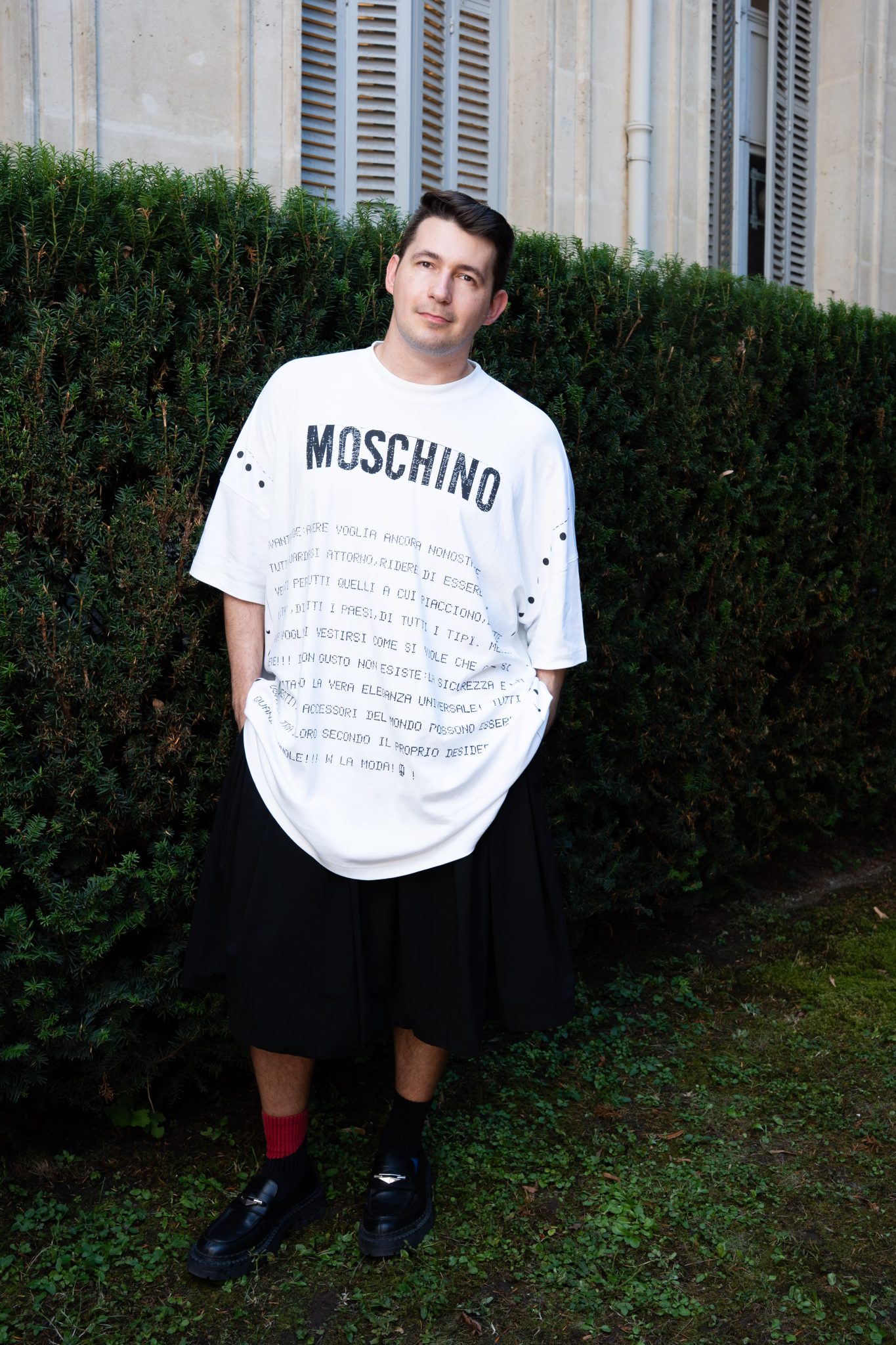 - Moschino Unveils New Eyewear During Paris Haute Couture Week
