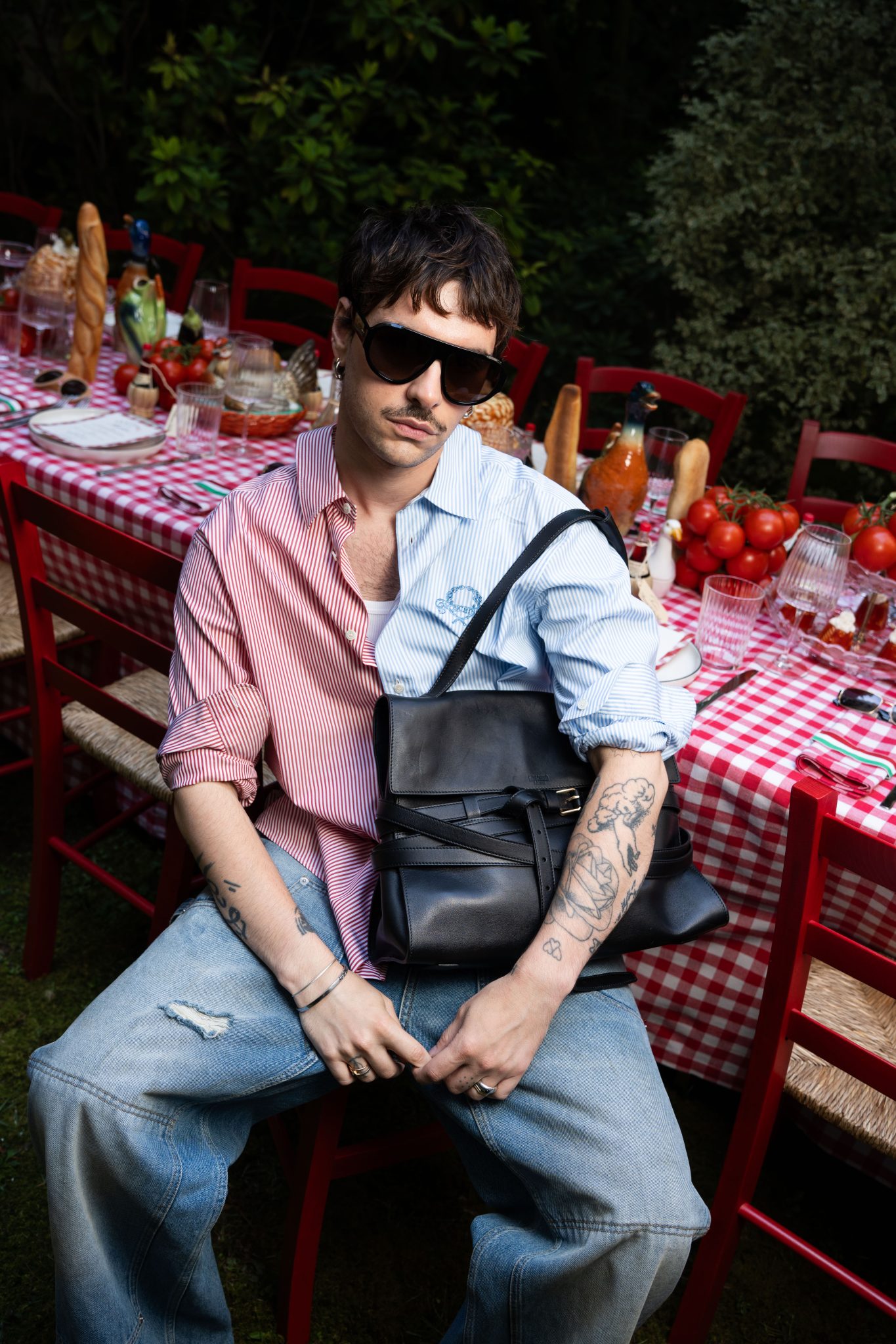  - Moschino Unveils New Eyewear During Paris Haute Couture Week