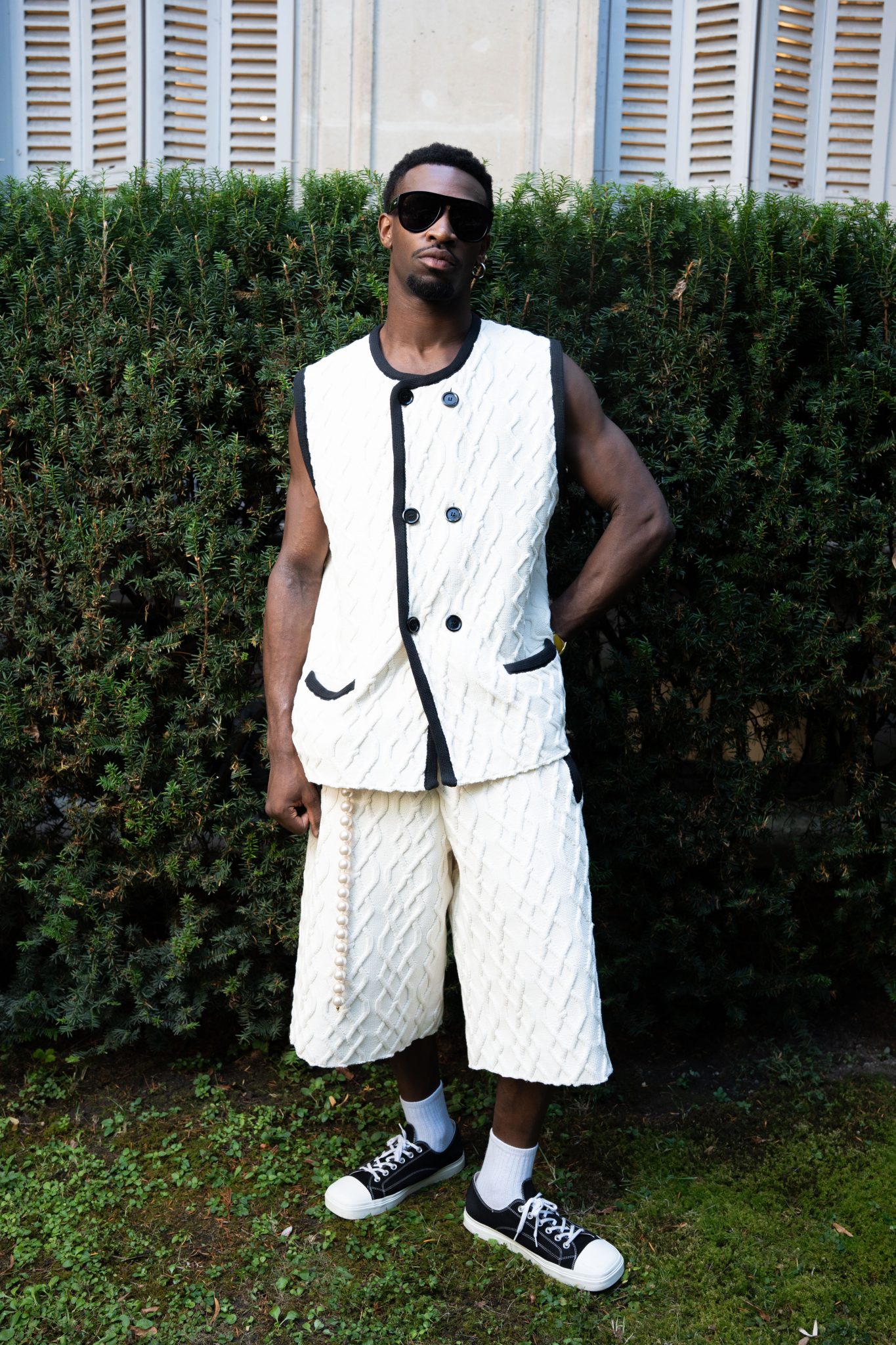  - Moschino Unveils New Eyewear During Paris Haute Couture Week