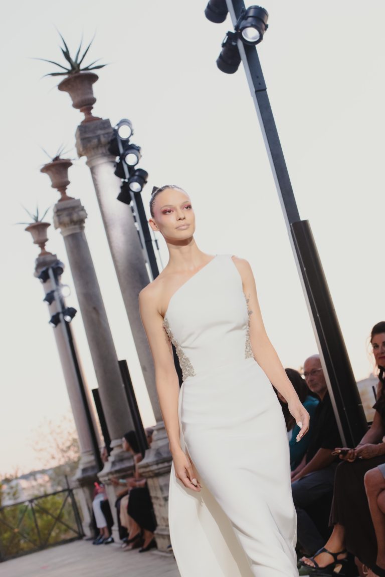 Revisited by Antonio Grimaldi, the ’80s Hit the Catwalk in Rome
