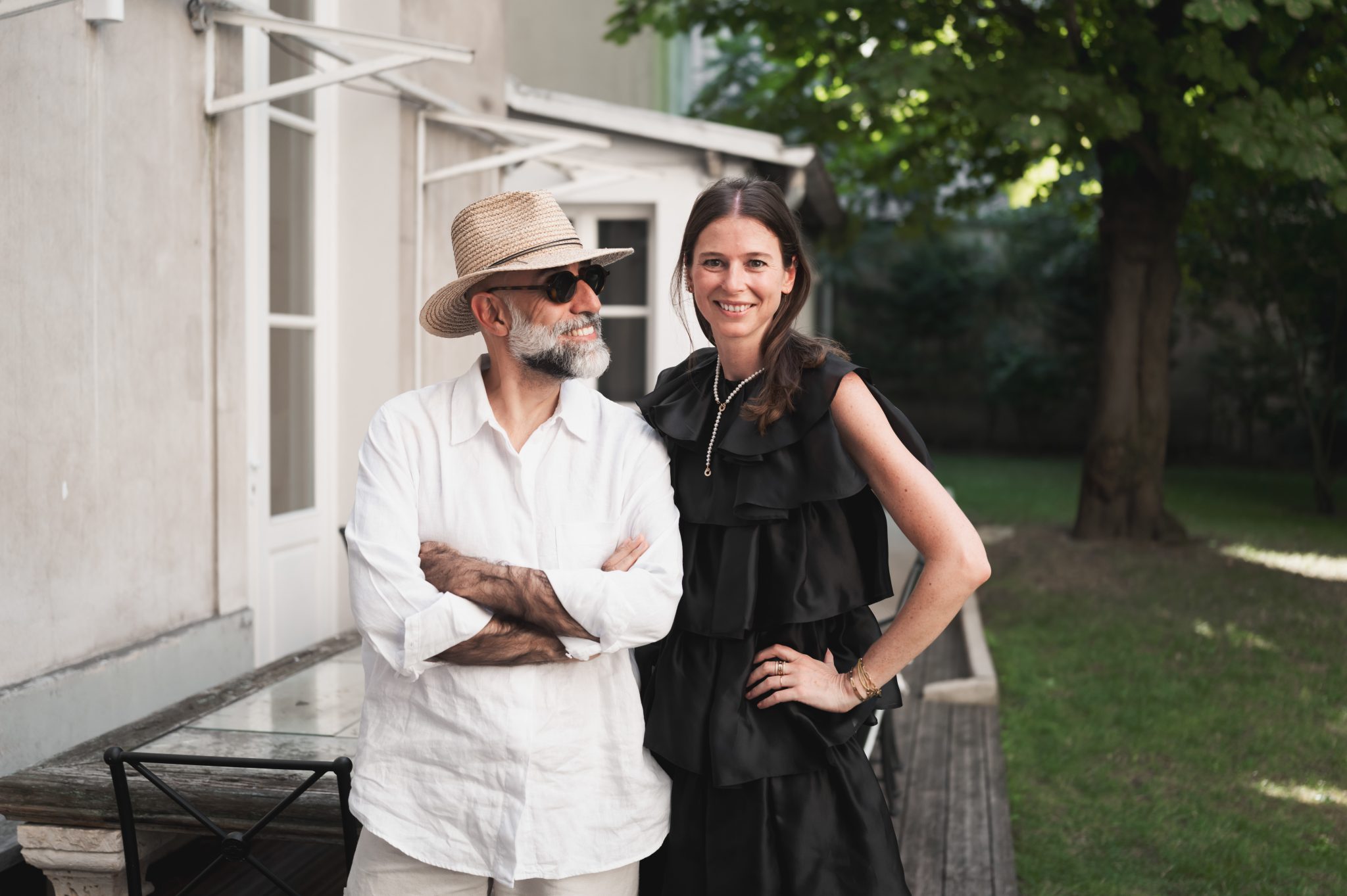  - dinh van Celebrates its Pearl Collection “Menottes” during a Garden Party at Amélie Maison d’Art