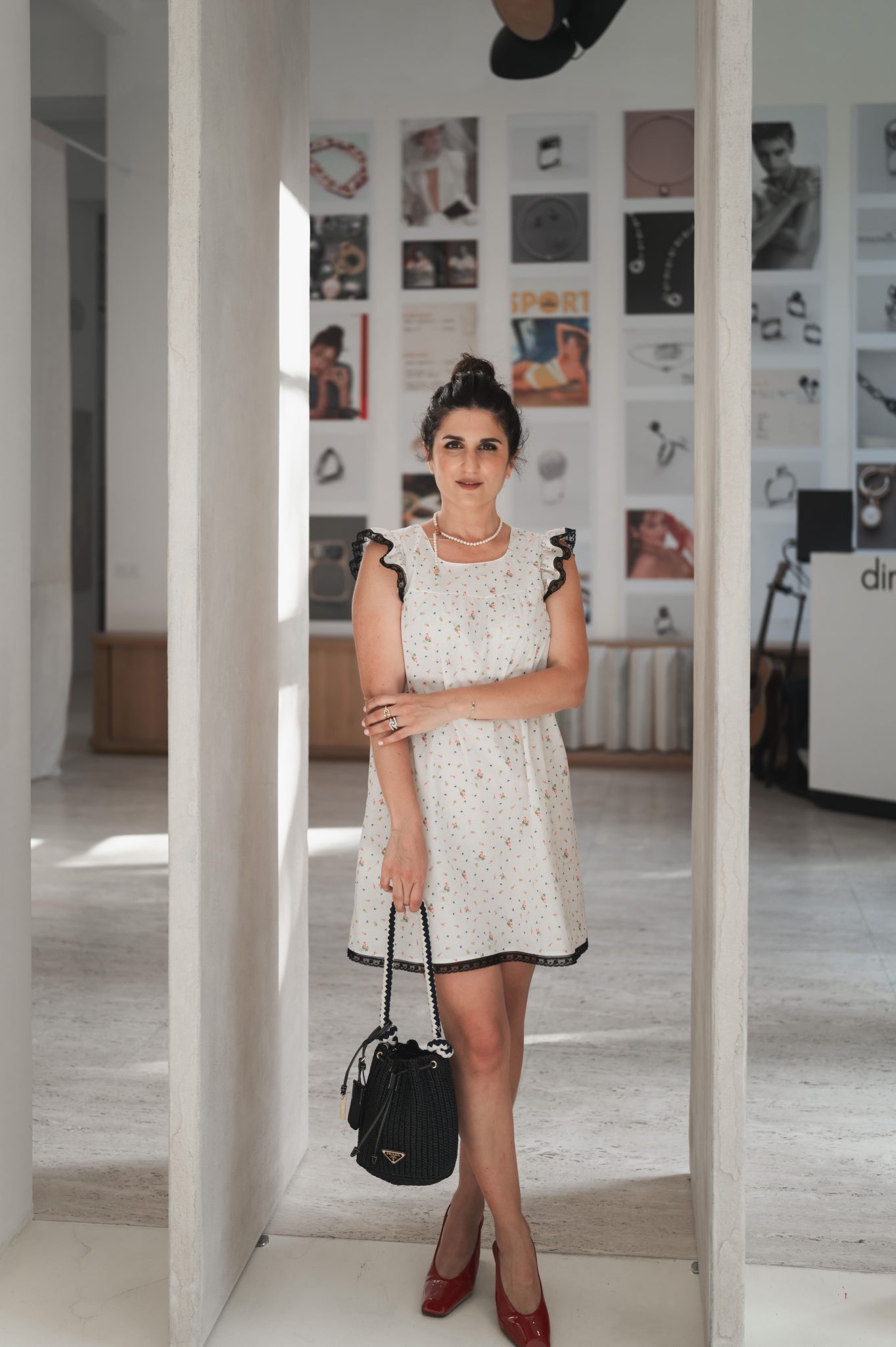  - dinh van célèbre sa collection Menottes perles à l’occasion d’une Garden Party chez Amélie Maison d’Art