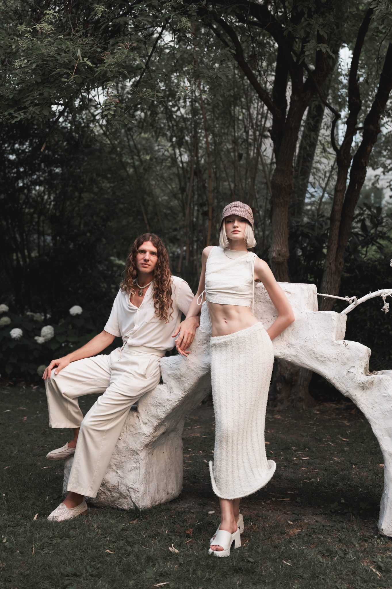  - dinh van Celebrates its Pearl Collection “Menottes” during a Garden Party at Amélie Maison d’Art