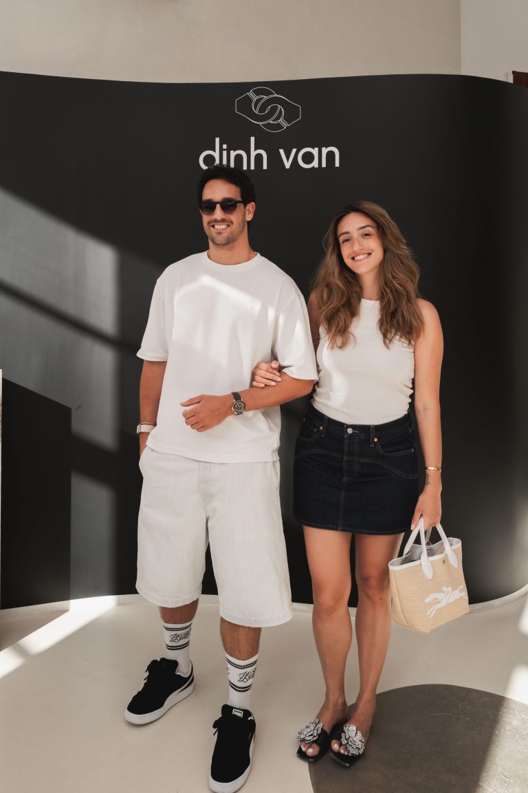  - dinh van célèbre sa collection Menottes perles à l’occasion d’une Garden Party chez Amélie Maison d’Art