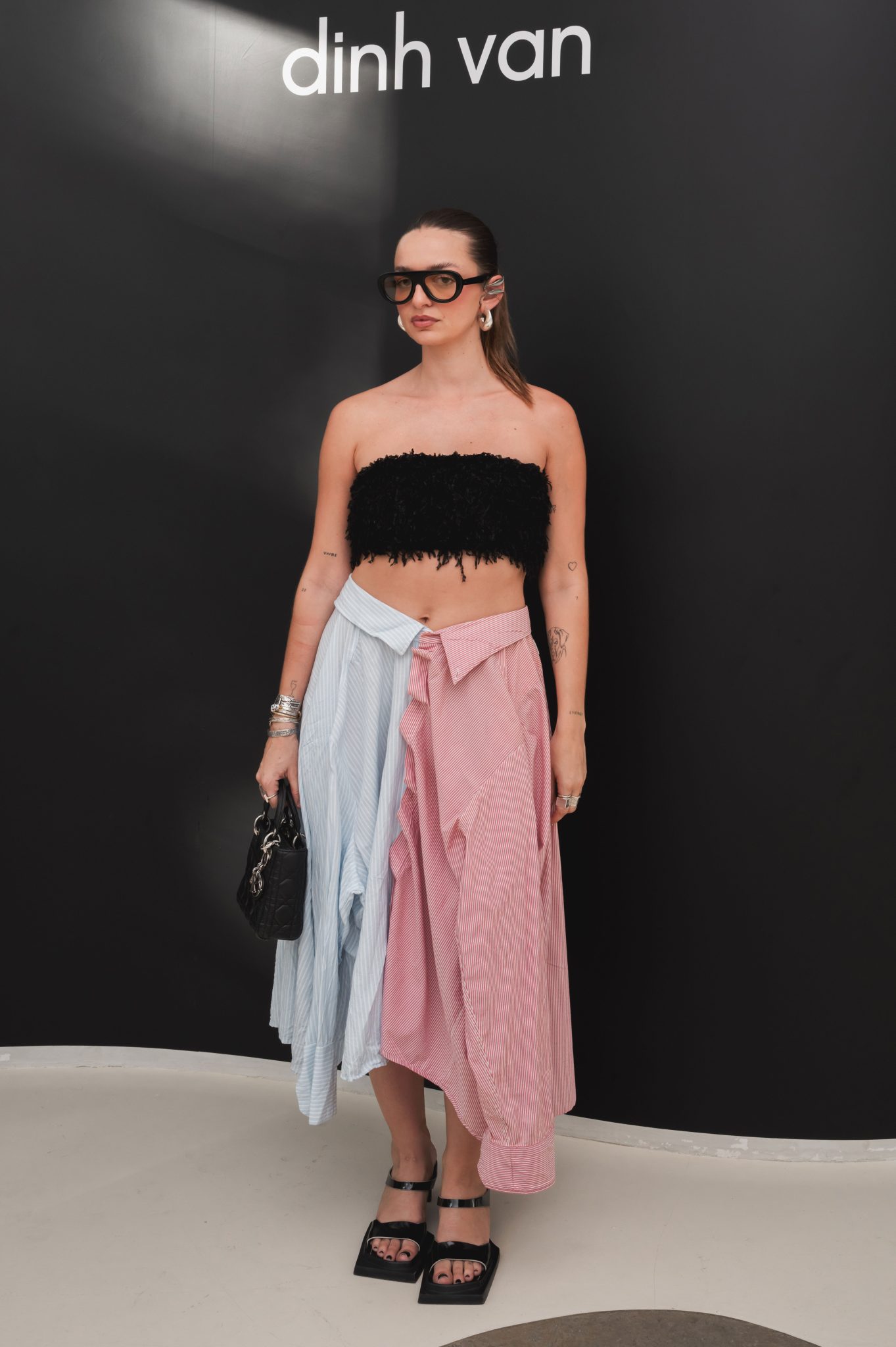  - dinh van Celebrates its Pearl Collection “Menottes” during a Garden Party at Amélie Maison d’Art