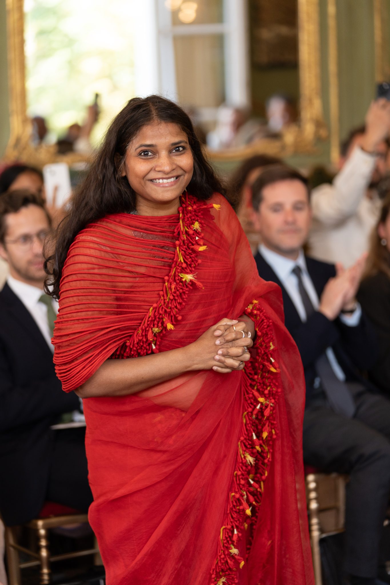  - Les silhouettes fantastiques de Vaishali S Couture s’emparent de la résidence de l’ambassadeur indien à Paris