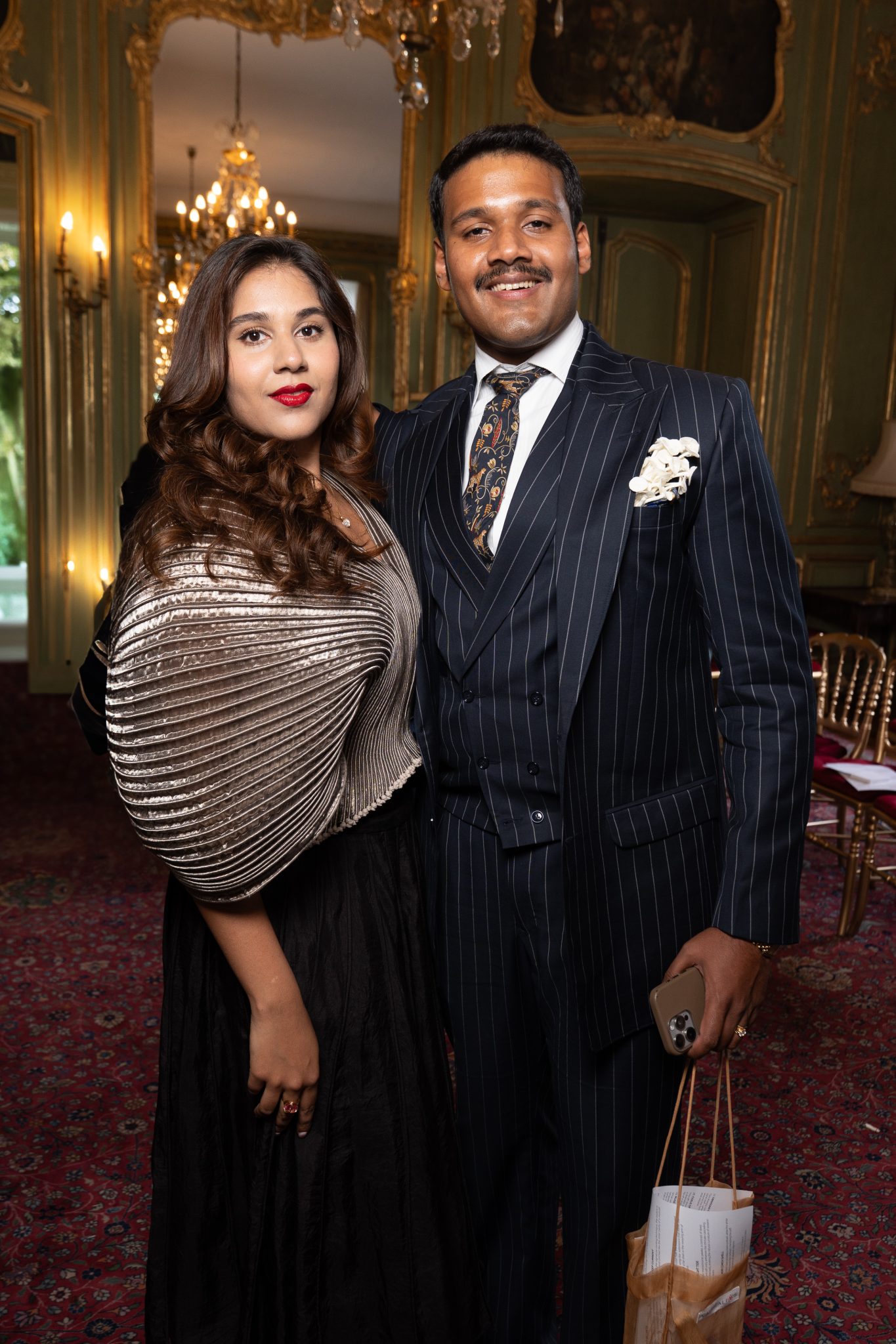  - Les silhouettes fantastiques de Vaishali S Couture s’emparent de la résidence de l’ambassadeur indien à Paris