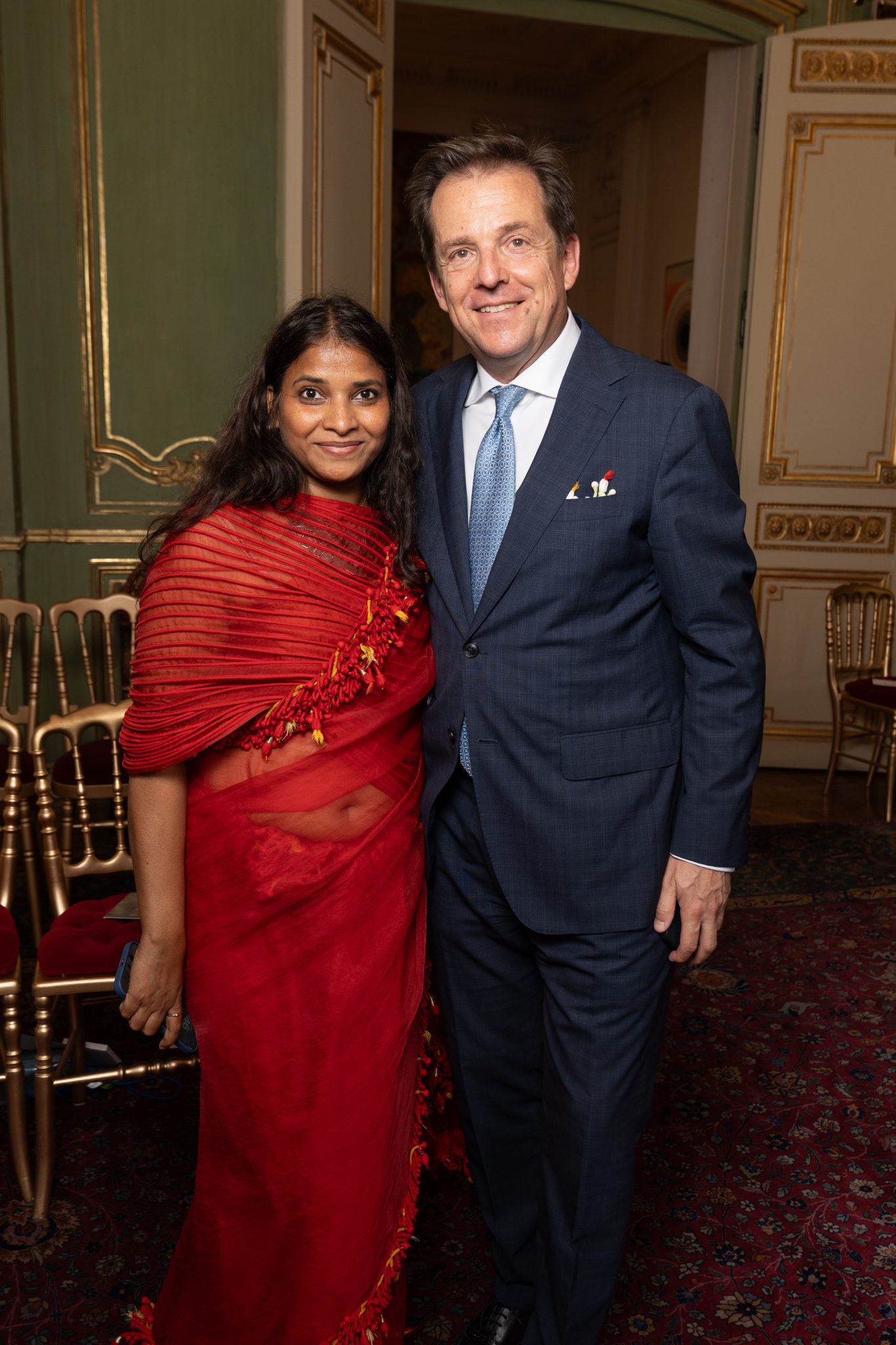  - Les silhouettes fantastiques de Vaishali S Couture s’emparent de la résidence de l’ambassadeur indien à Paris