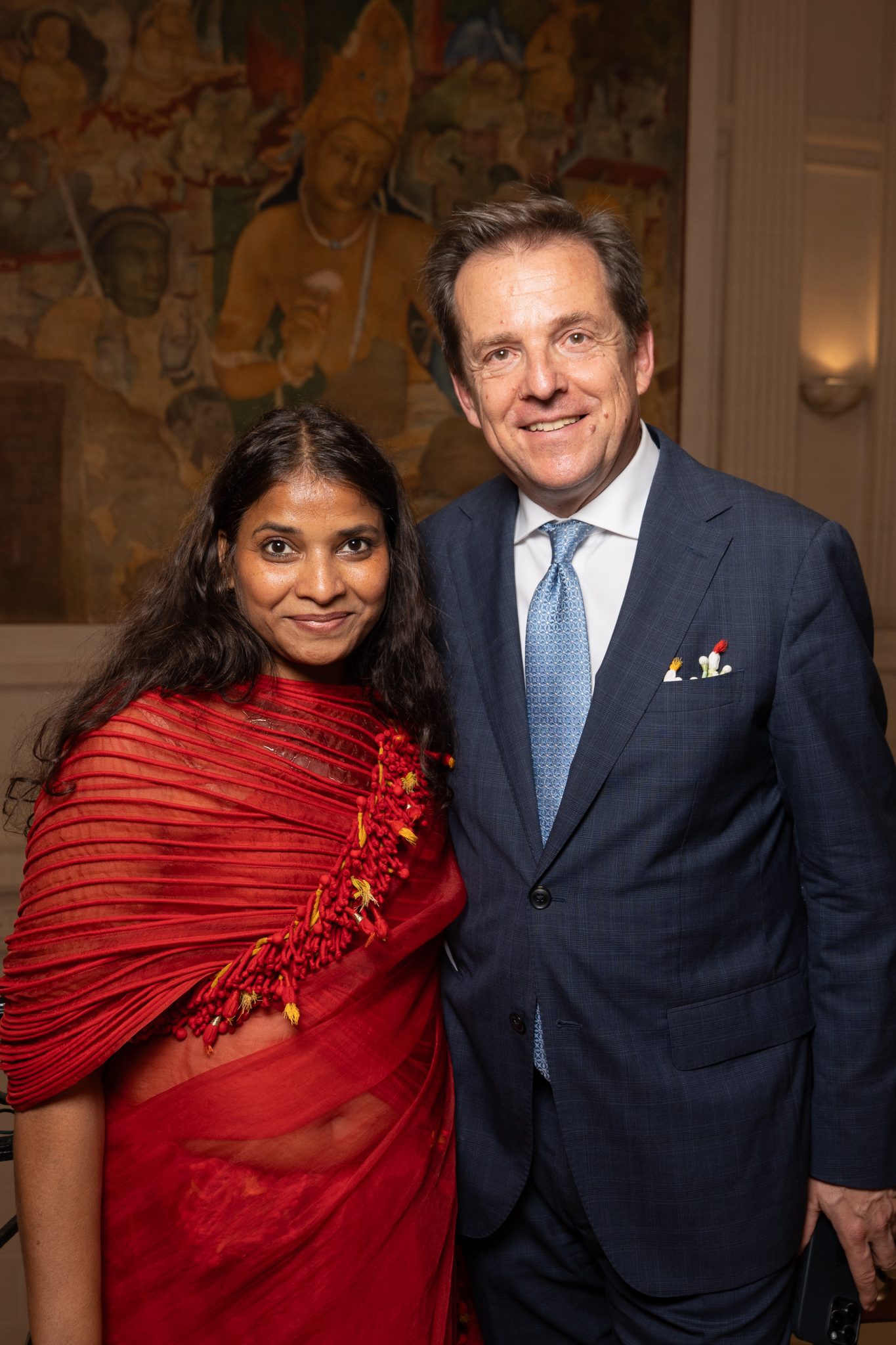  - Les silhouettes fantastiques de Vaishali S Couture s’emparent de la résidence de l’ambassadeur indien à Paris