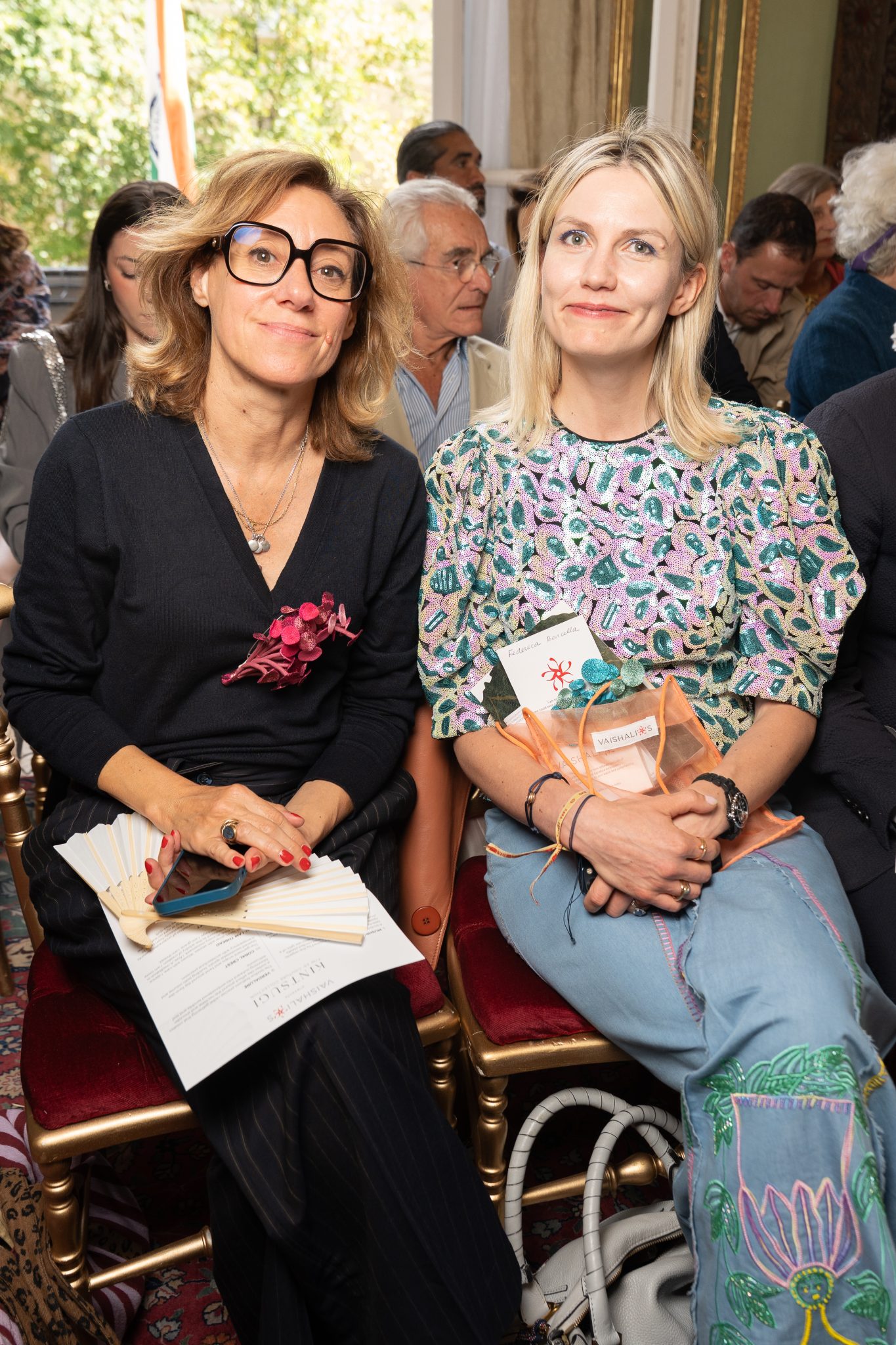  - Les silhouettes fantastiques de Vaishali S Couture s’emparent de la résidence de l’ambassadeur indien à Paris