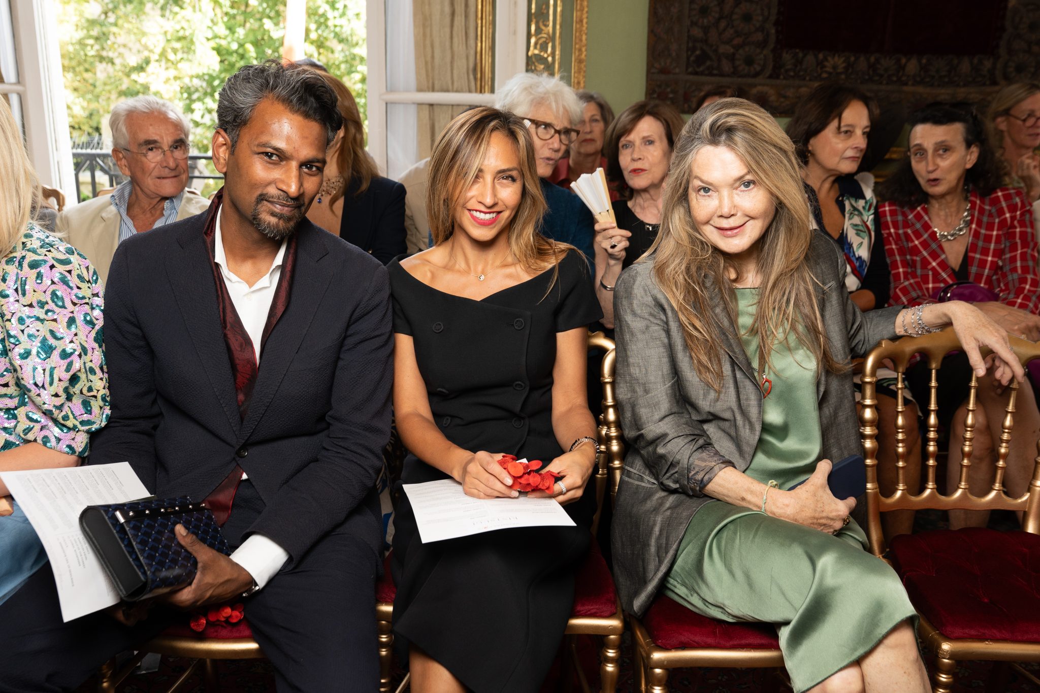  - Les silhouettes fantastiques de Vaishali S Couture s’emparent de la résidence de l’ambassadeur indien à Paris