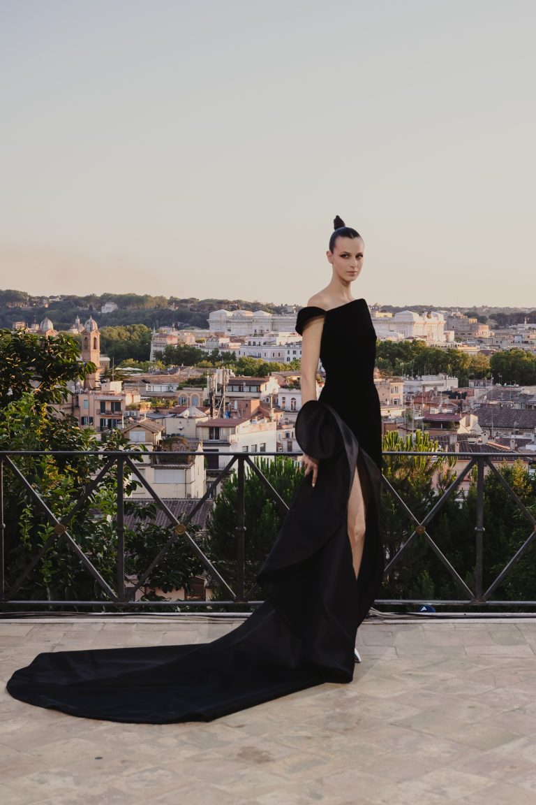 Revisited by Antonio Grimaldi, the ’80s Hit the Catwalk in Rome