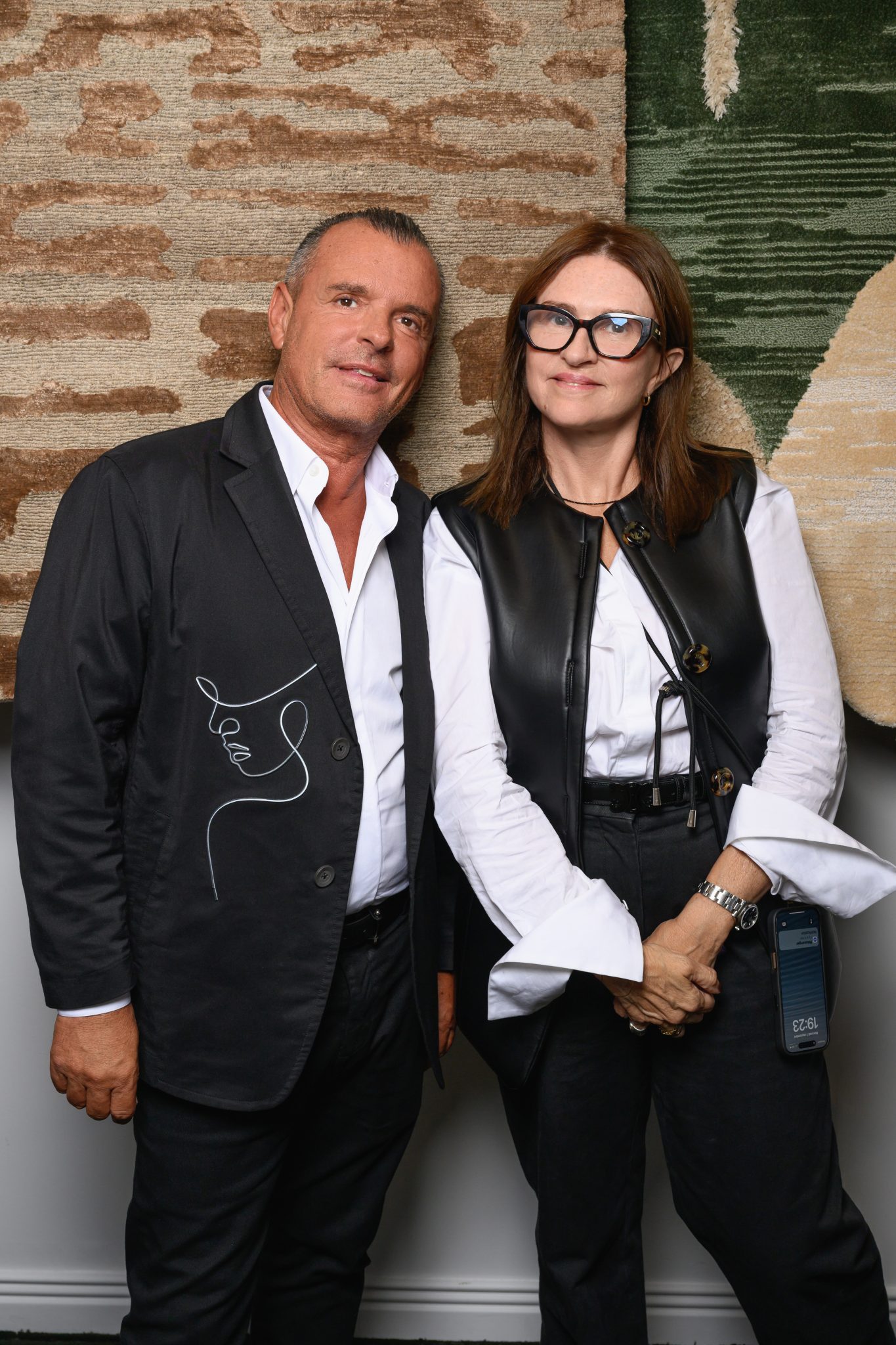  - Pinton fête les 10 ans de sa boutique avec Jean-Paul Veison Marcelli et Noémi Langlois-Meurinne