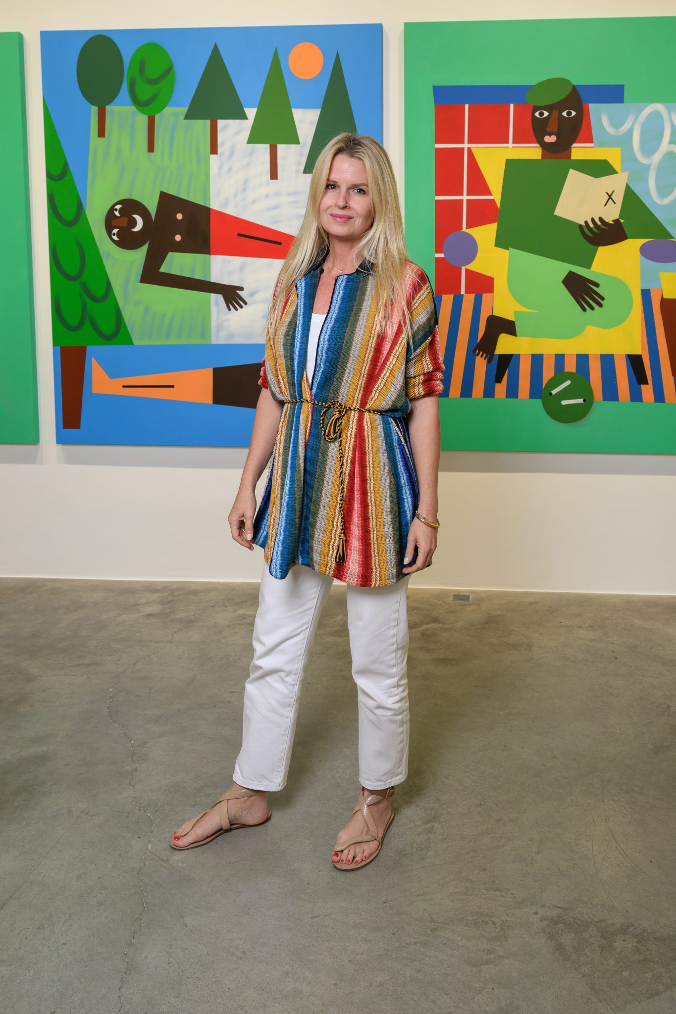  - Nina Chanel Abney Challenges Our Time at Galerie Perrotin