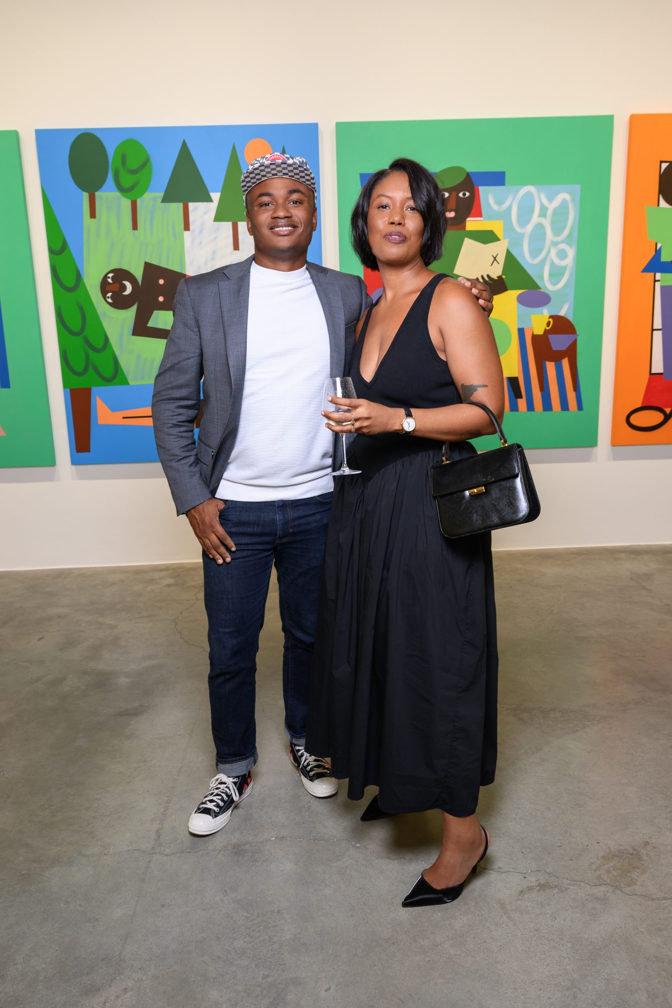  - Nina Chanel Abney questionne notre époque à la Galerie Perrotin