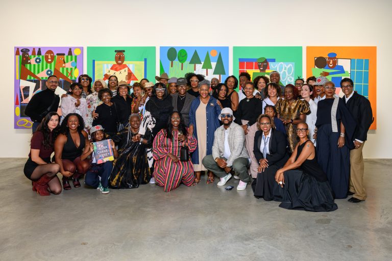 Nina Chanel Abney questionne notre époque à la Galerie Perrotin