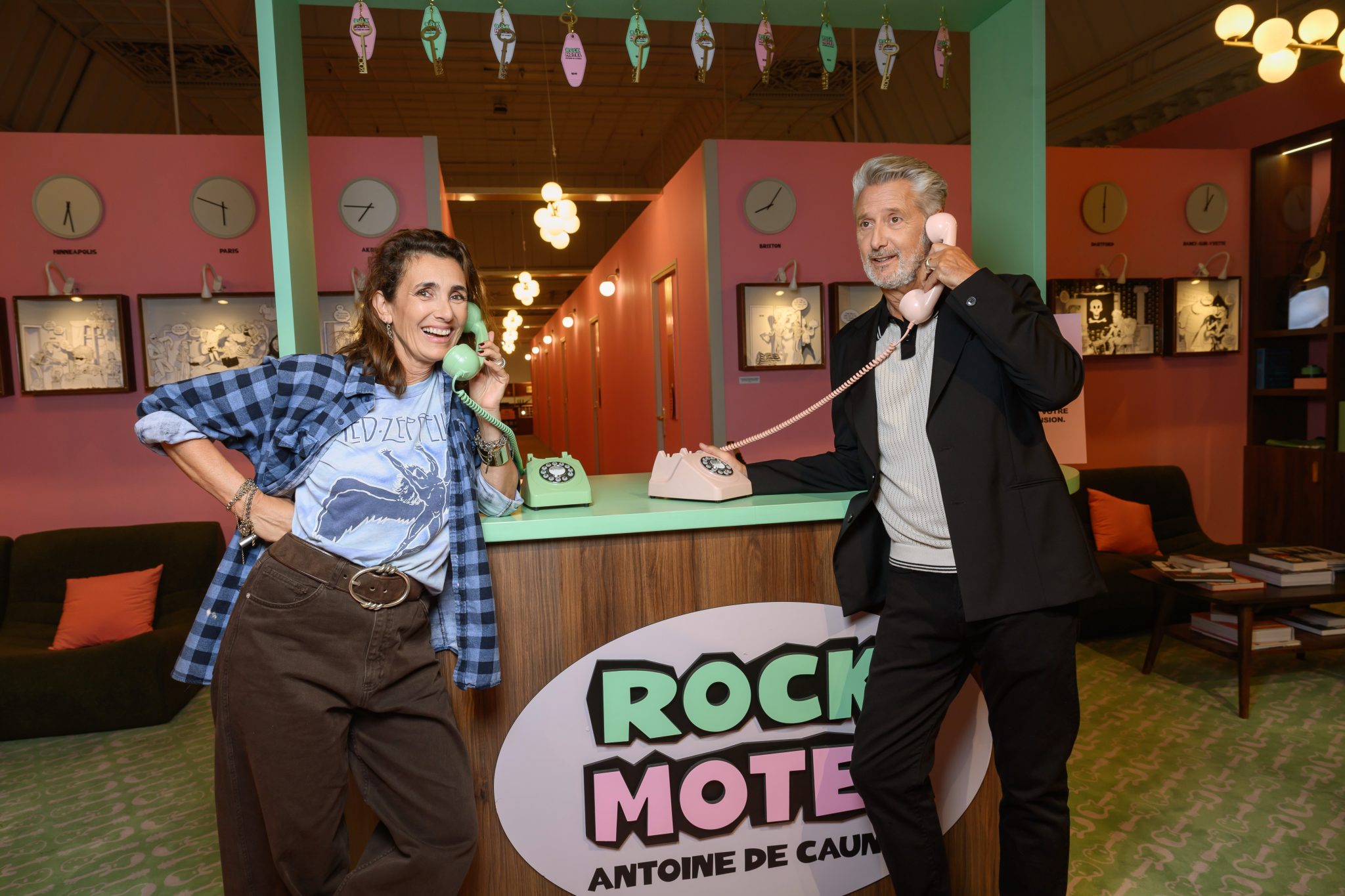  - ROCK’N’DRÔLE, le Rock s’empare du Bon Marché avec Antoine de Caunes 