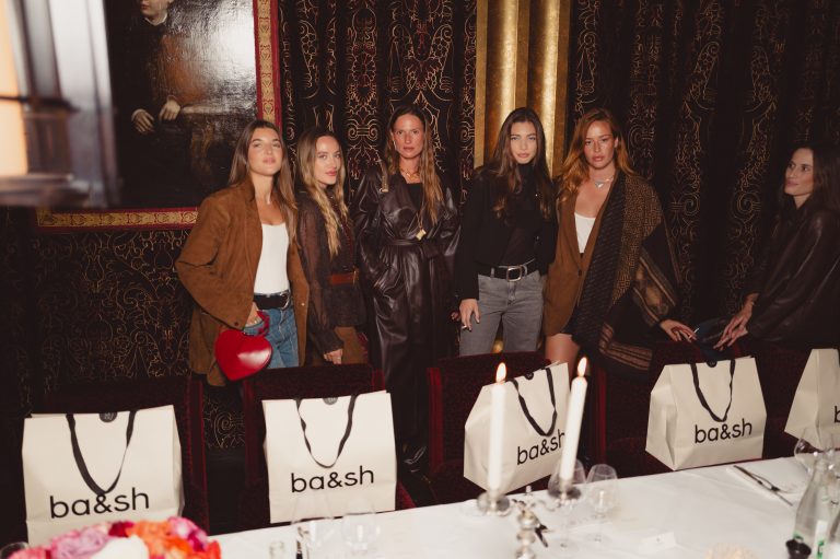 ba&sh fête sa nouvelle collection le temps d’un dîner avec Sophia Elizabeth