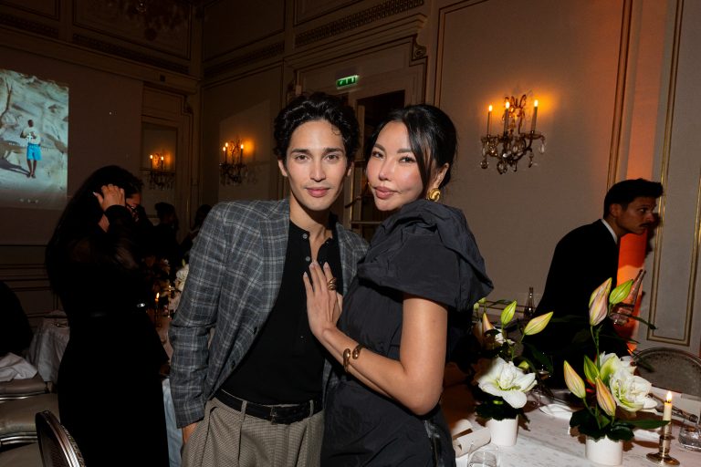  - Maison Rama Rilys dévoile sa nouvelle collection lors d’un dîner poétique et couture au Plaza Athénée