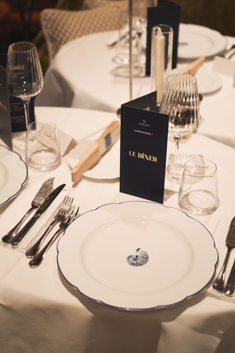 Barrière organise un dîner exceptionnel en partenariat avec Air France