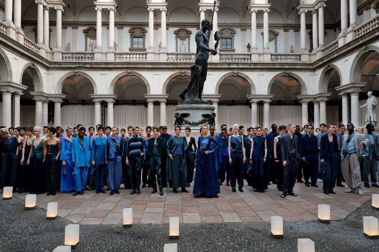 Il gran finale di Giorgio Armani