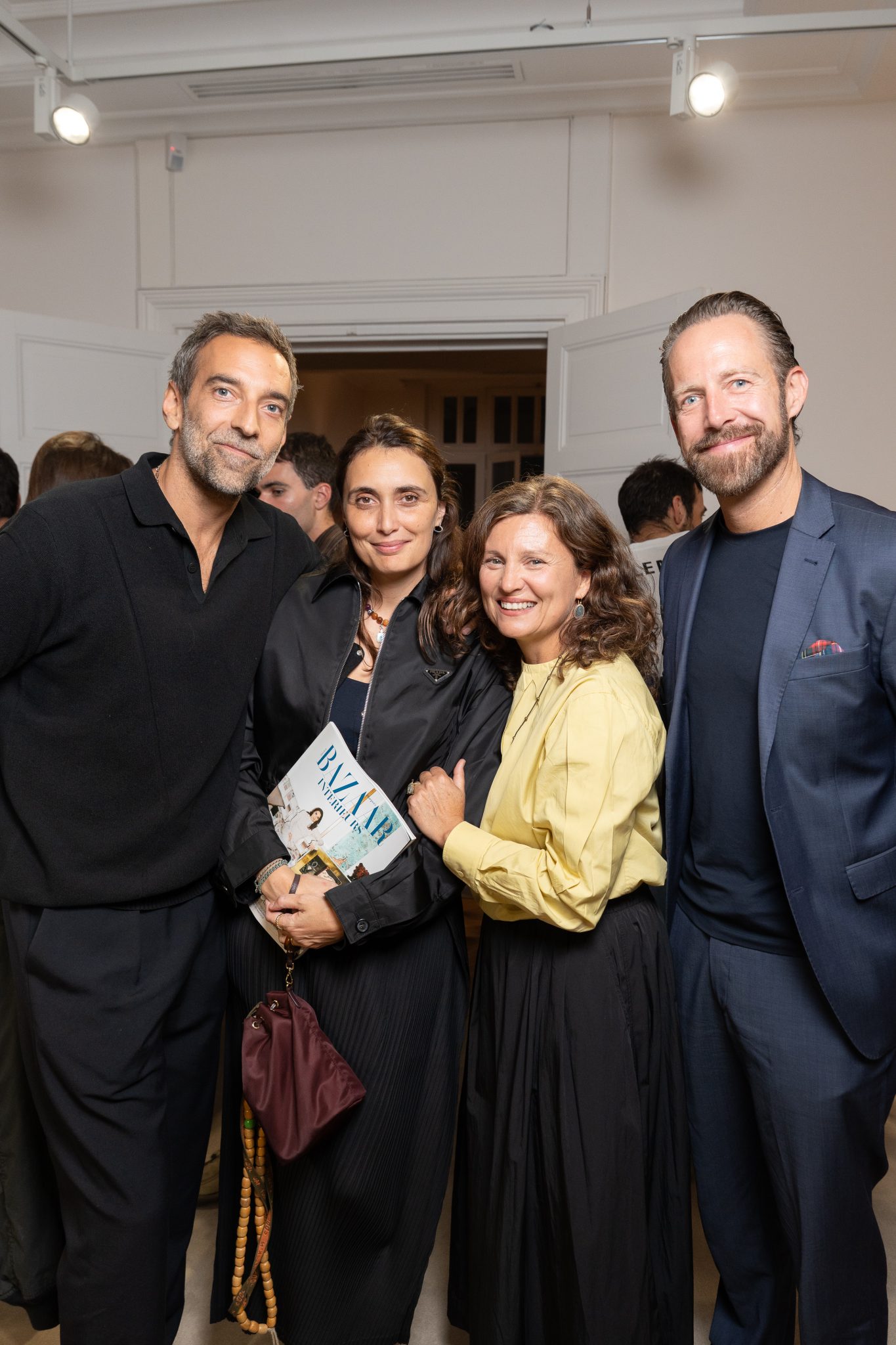  - La soirée de lancement du magazine Harper’s Bazaar Intérieurs avec Yves Salomon Editions 